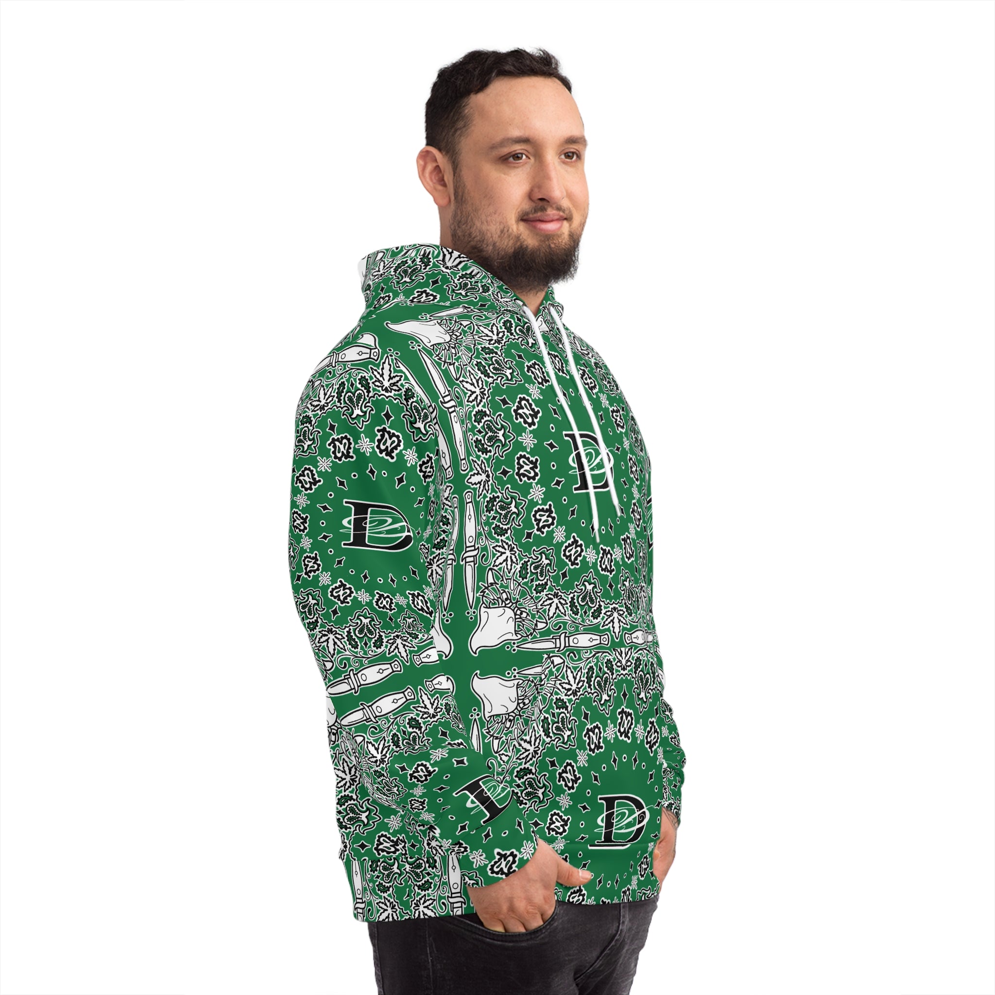DD Custom Bandana Unisex Hoodie AOP