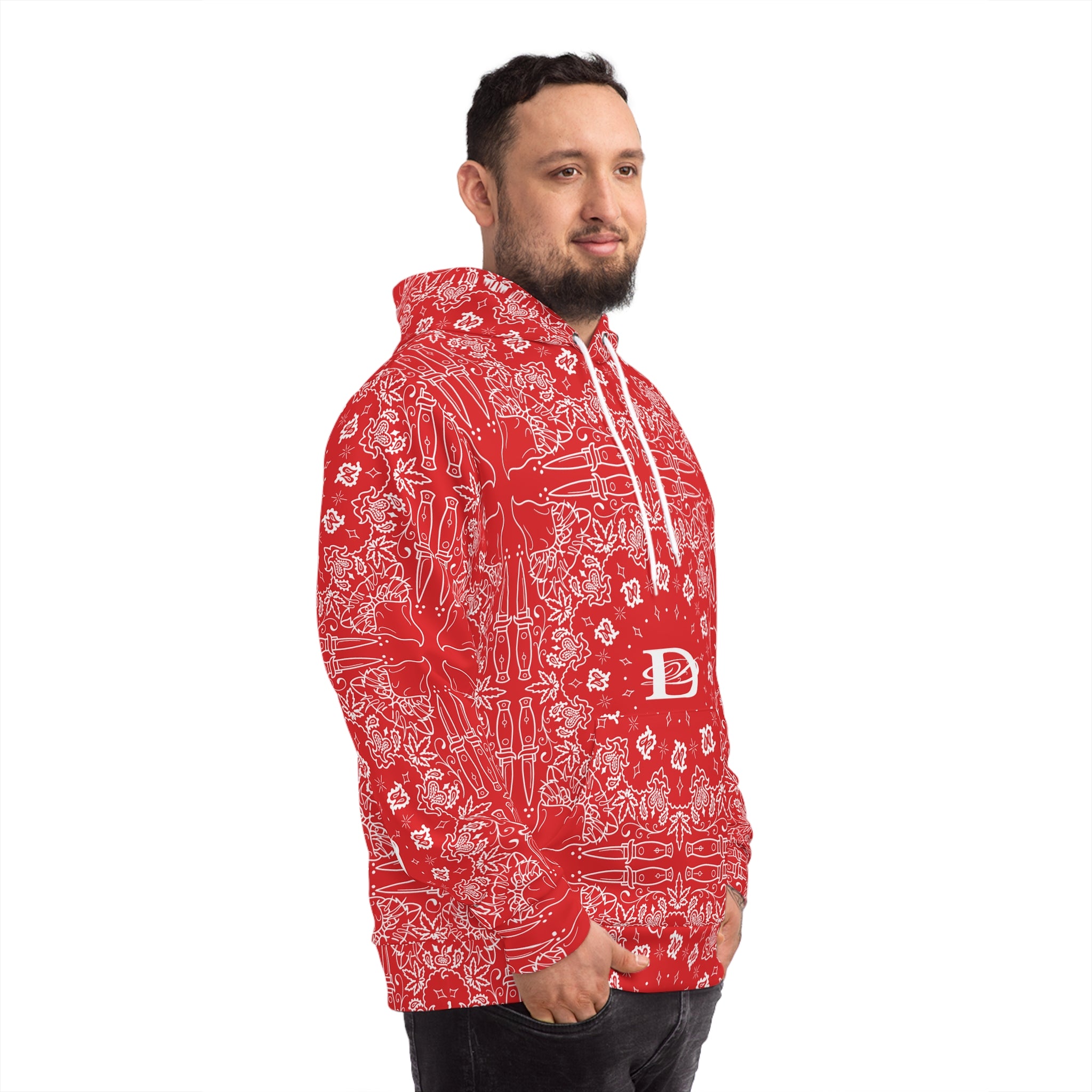 DD Custom Bandana Unisex Hoodie AOP