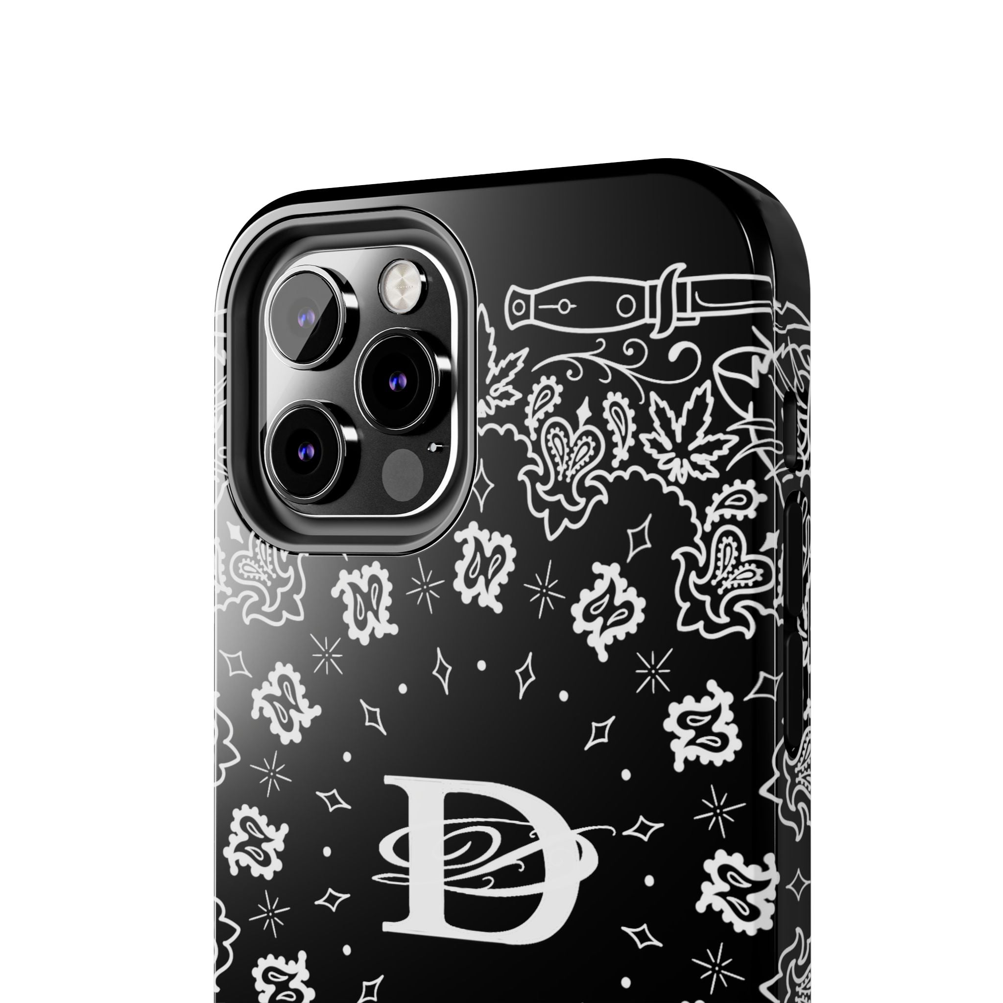 DD Custom Bandana Print Phone Case