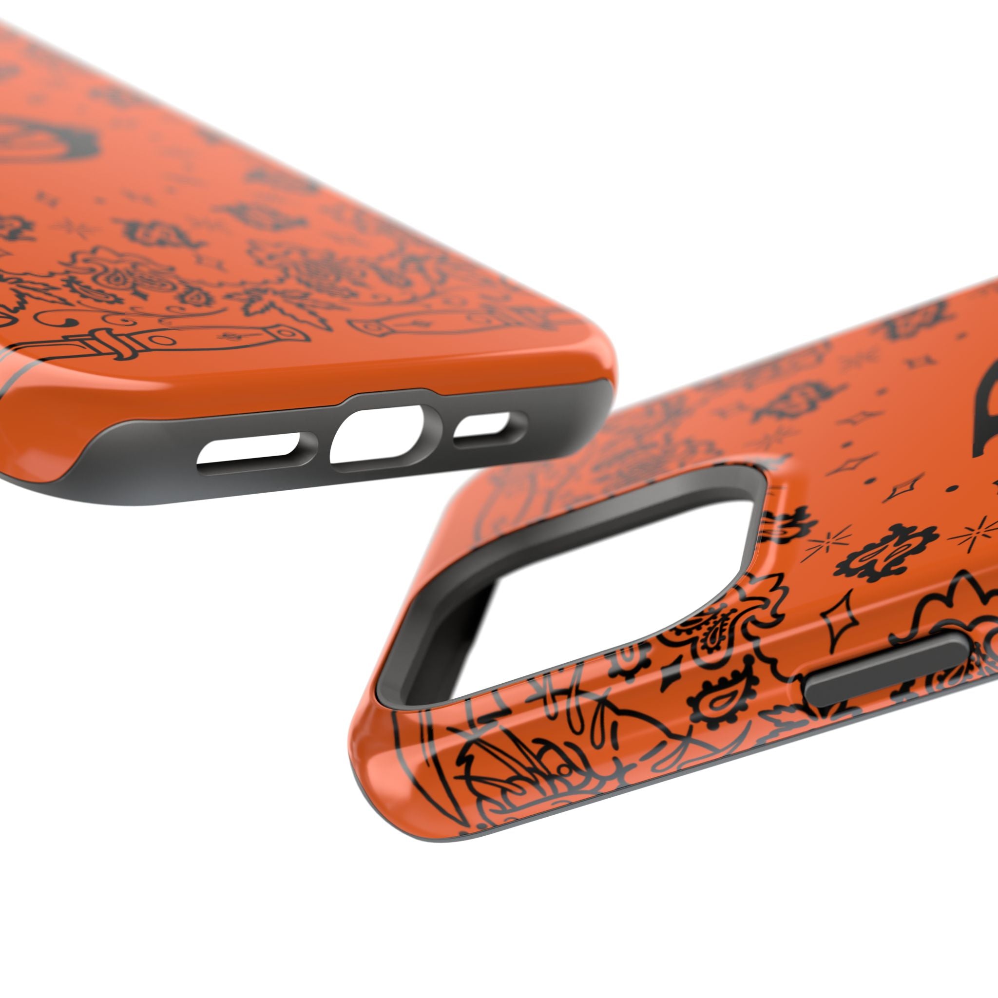 DD Custom Bandana Print Stylish Magnetic Phone Cases for Trendy Protection, Customize Your Style, Personalized Gift, Unique Design