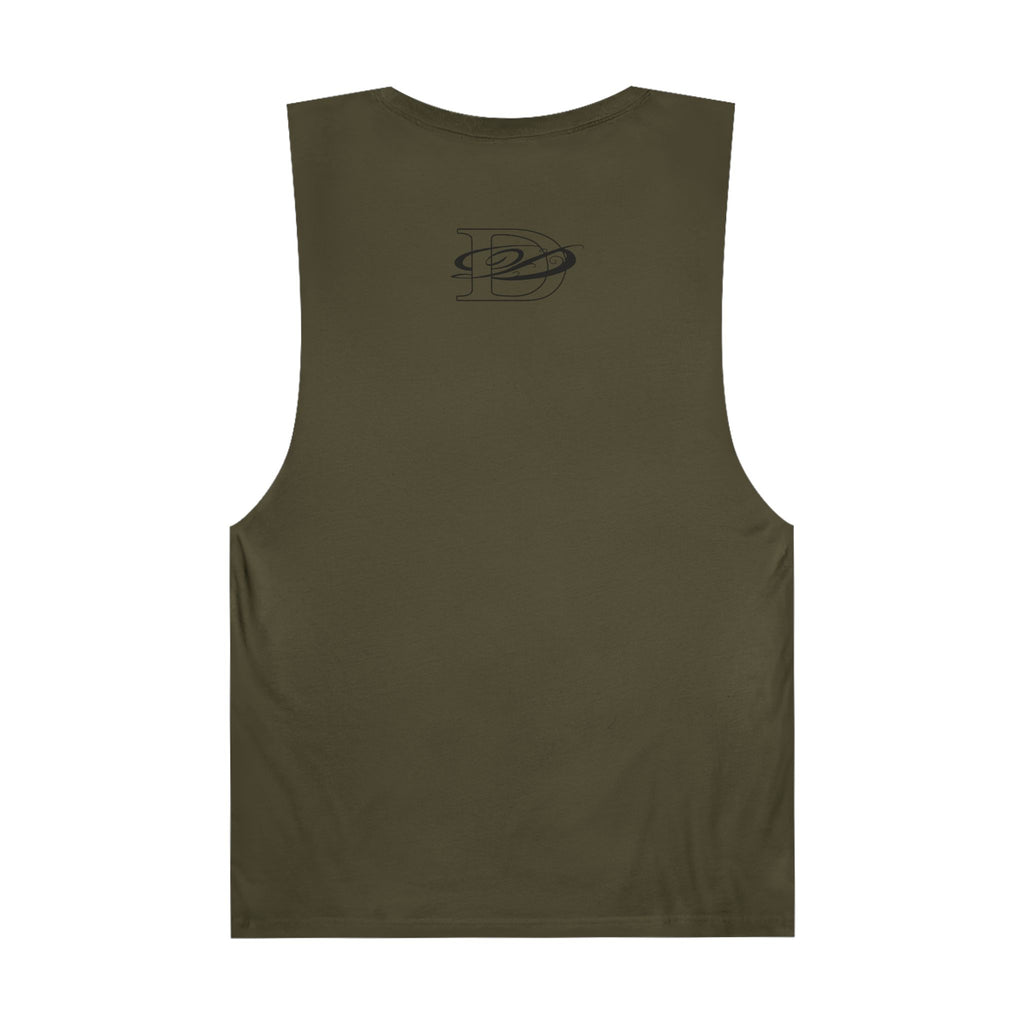 DD Custom Script Lettering w/Gothic Old English Unisex High Quality Barnard Tank