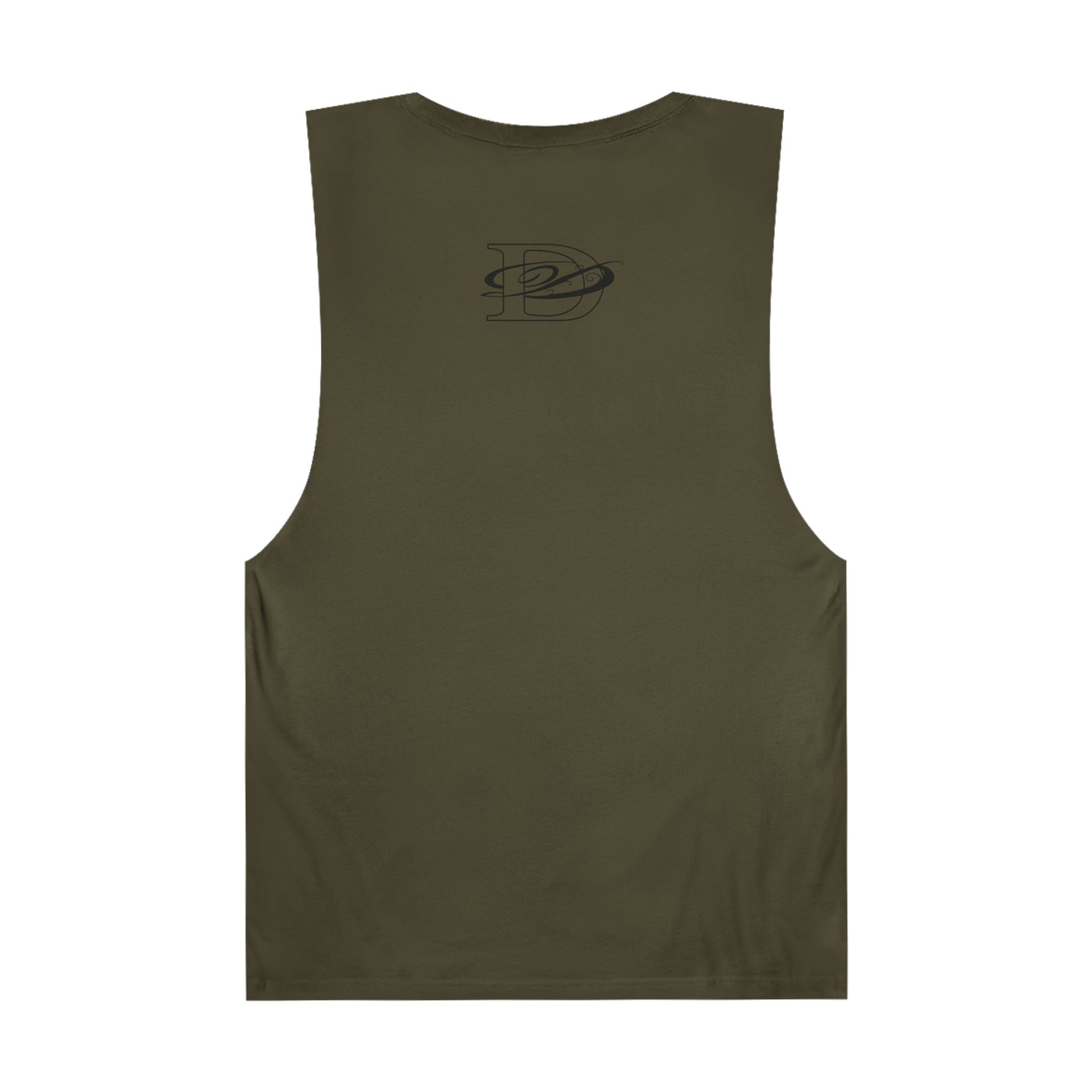 DD Custom Script Lettering w/Gothic Old English Unisex High Quality Barnard Tank