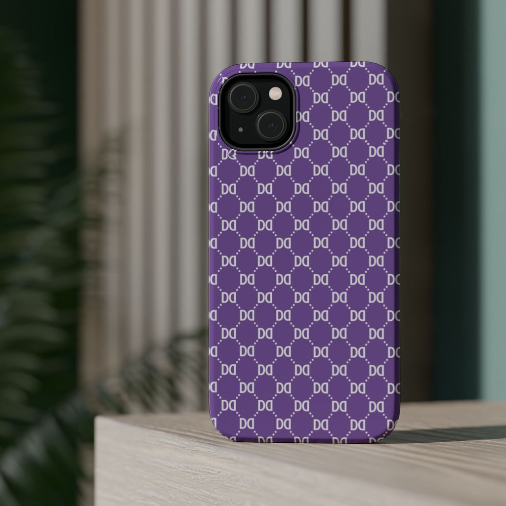 DD Monogram Pattern Magnetic Phone Case