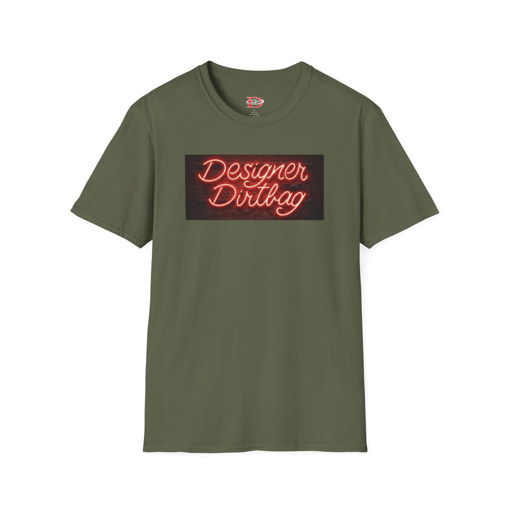 DD Neon Sign Softstyle Unisex T-Shirt