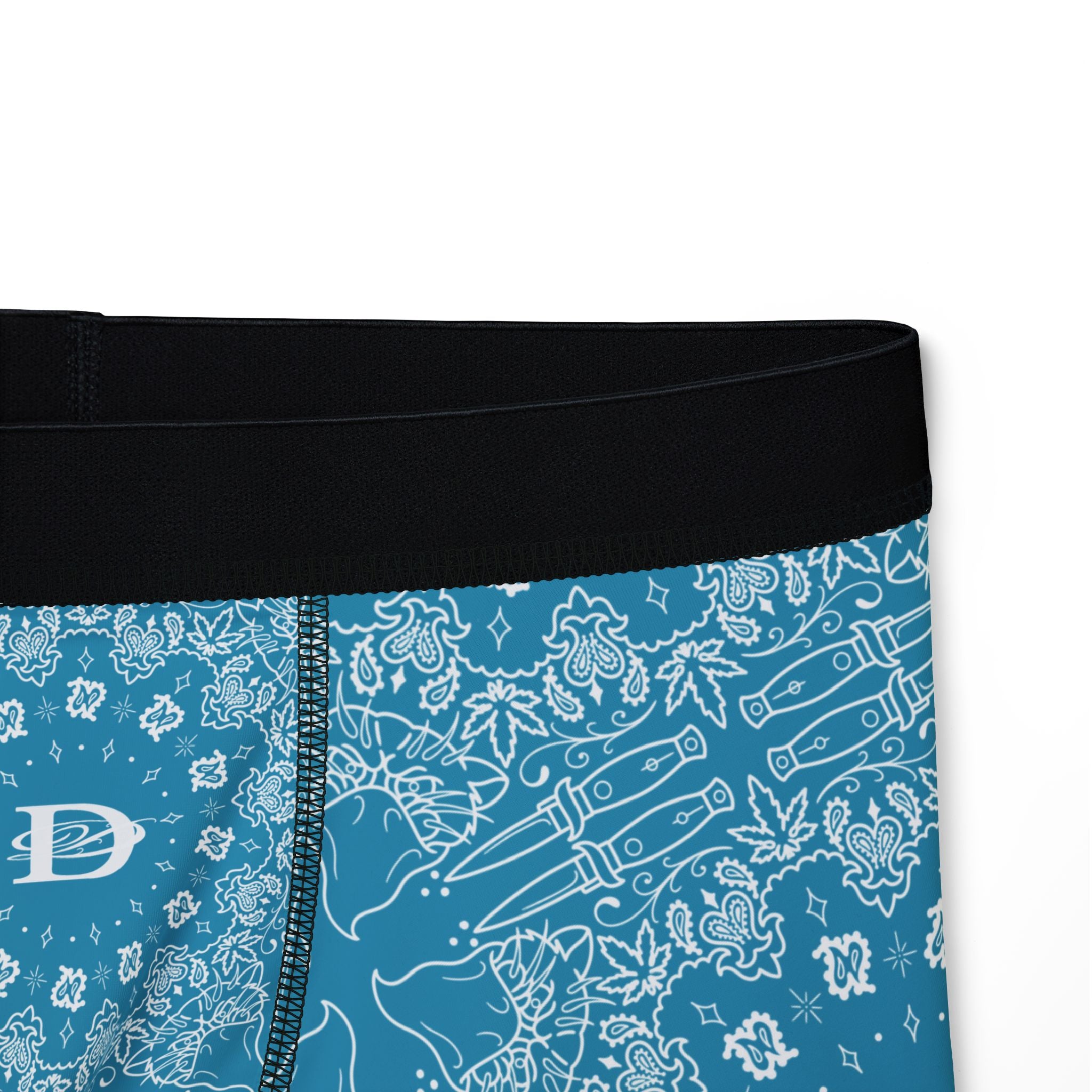 DD Custom Bandana Print Men's Boxers AOP