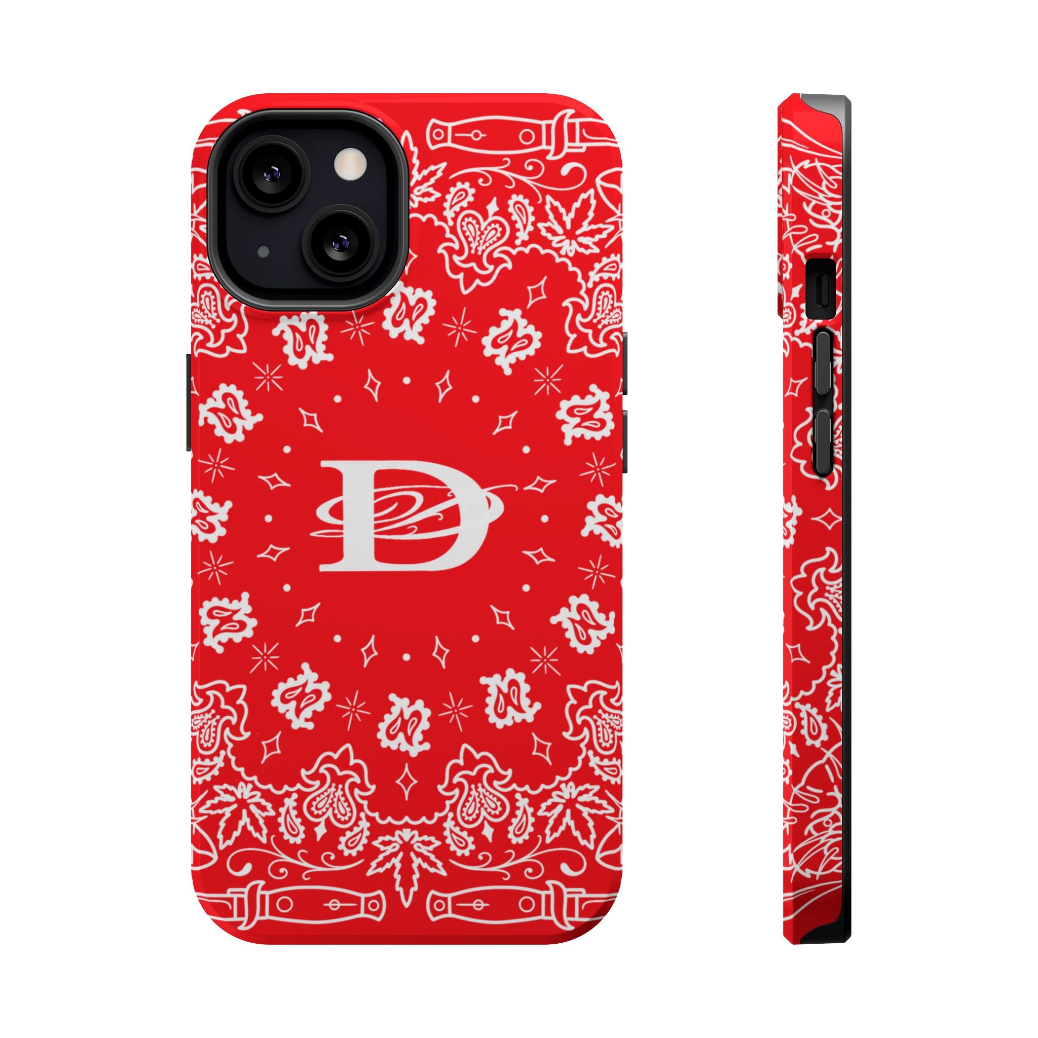 DD Custom Bandana Print Magnetic iPhone Case