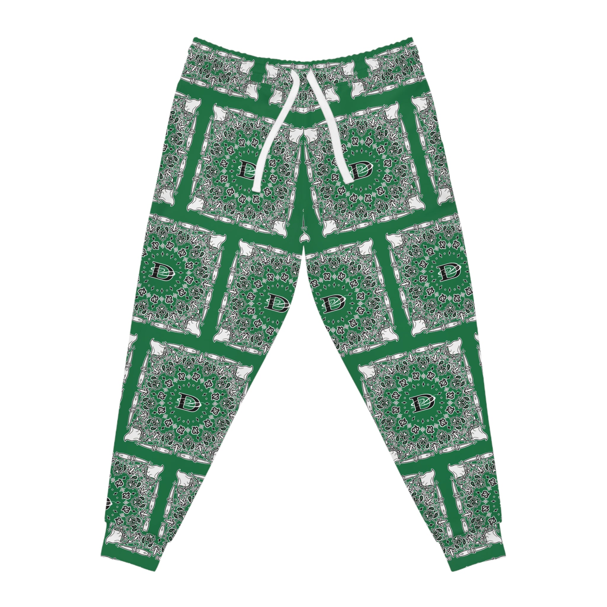 DD Custom Bandana Print Joggers AOP