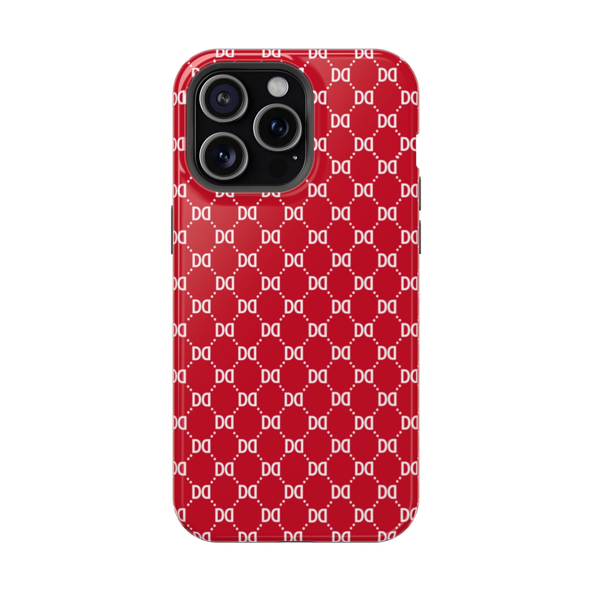 DD Monogram Pattern Magnetic Phone Case
