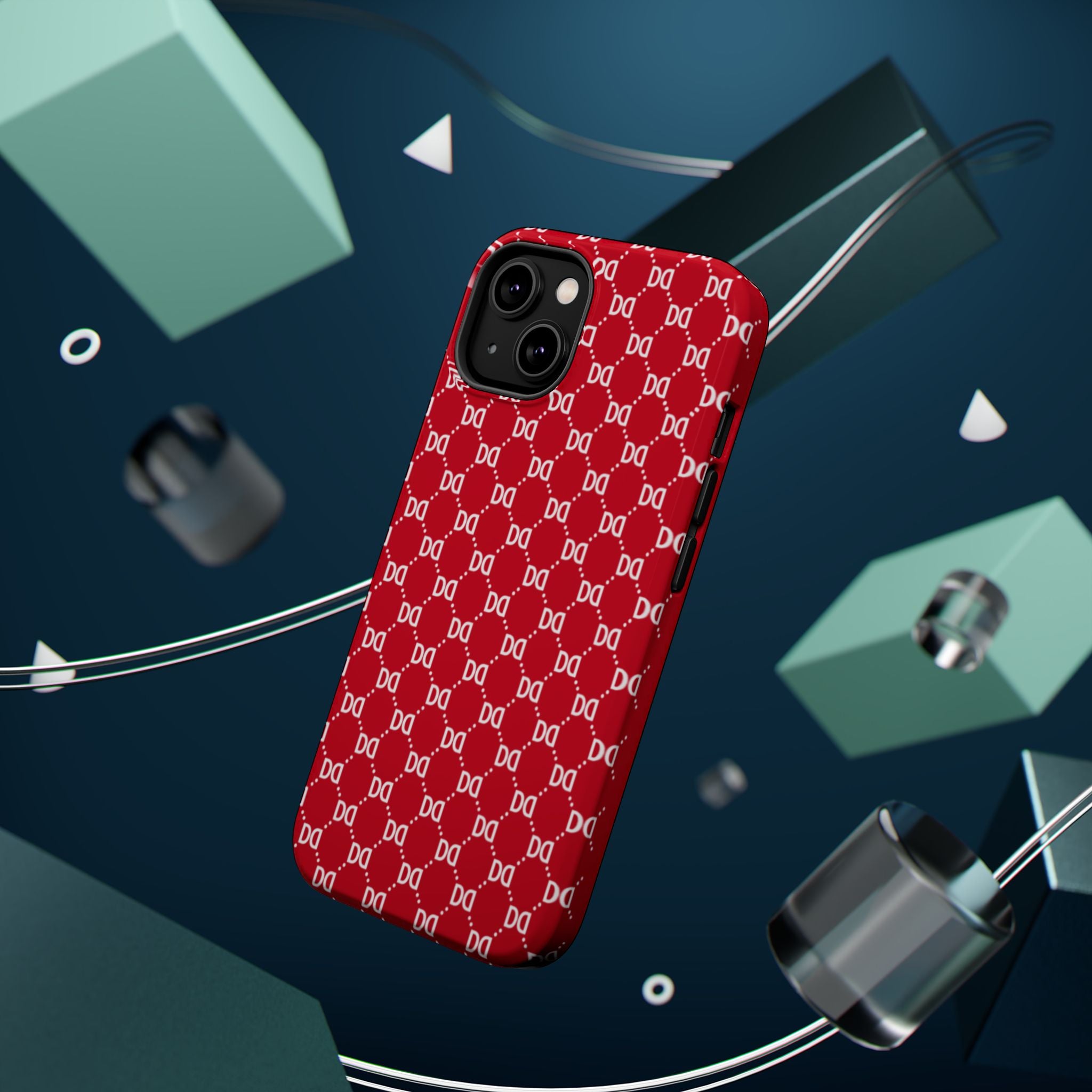 DD Monogram Pattern Magnetic Phone Case