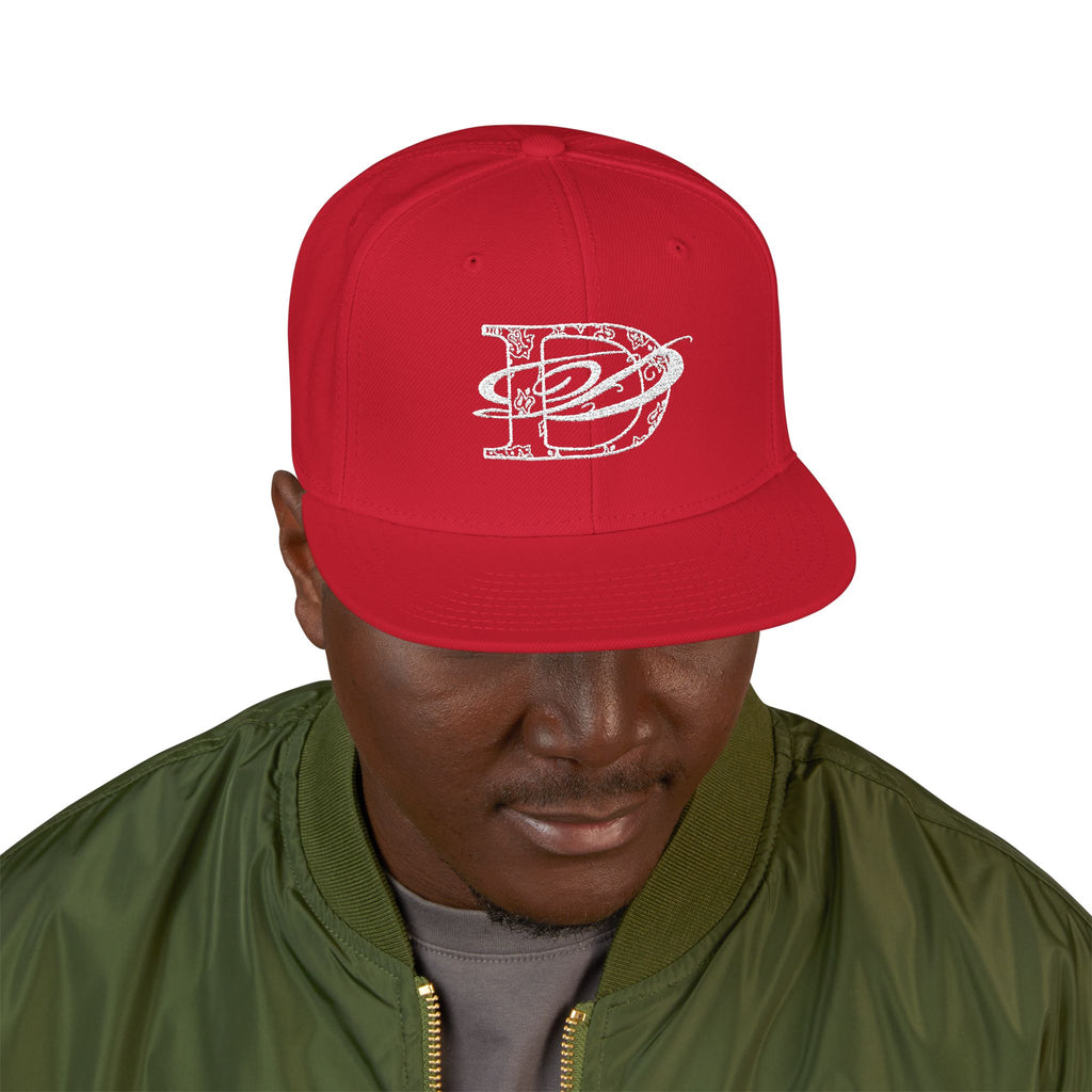 DD Bandana Print Embroidered Flat Billed Snapback Cap | Streetwear, Urban Fashion, Tattoo, Bandana, Designer