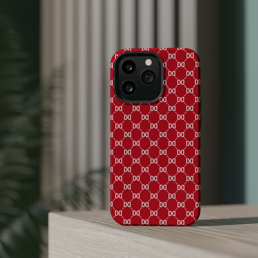 DD Monogram Pattern Magnetic Phone Case