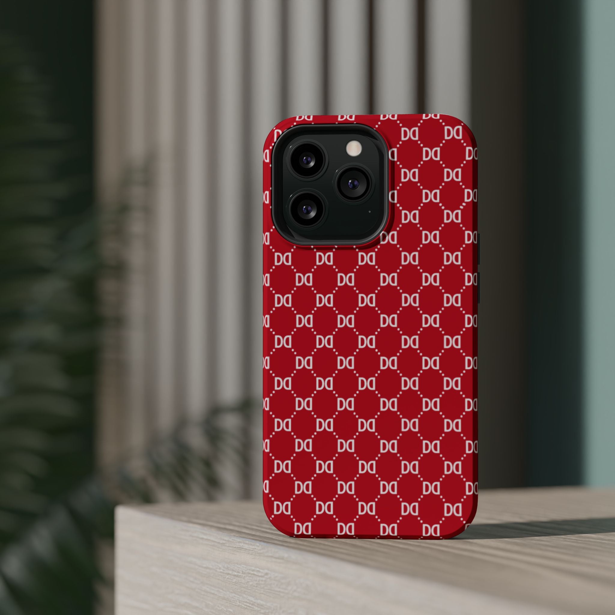 DD Monogram Pattern Magnetic Phone Case