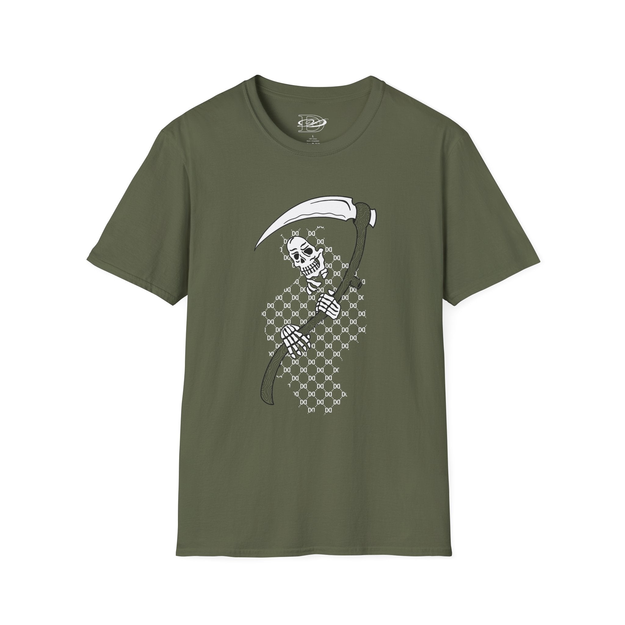 DD Monogram Reaper Unisex Softstyle T-Shirt