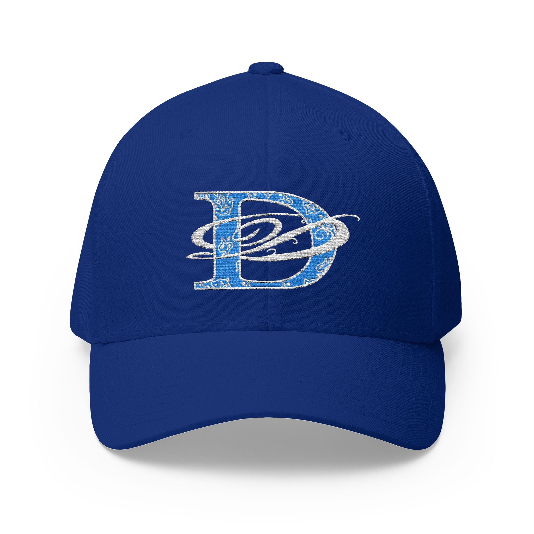 DD Bandana Logo Embroidered Closed Back Stretch Fit Cap