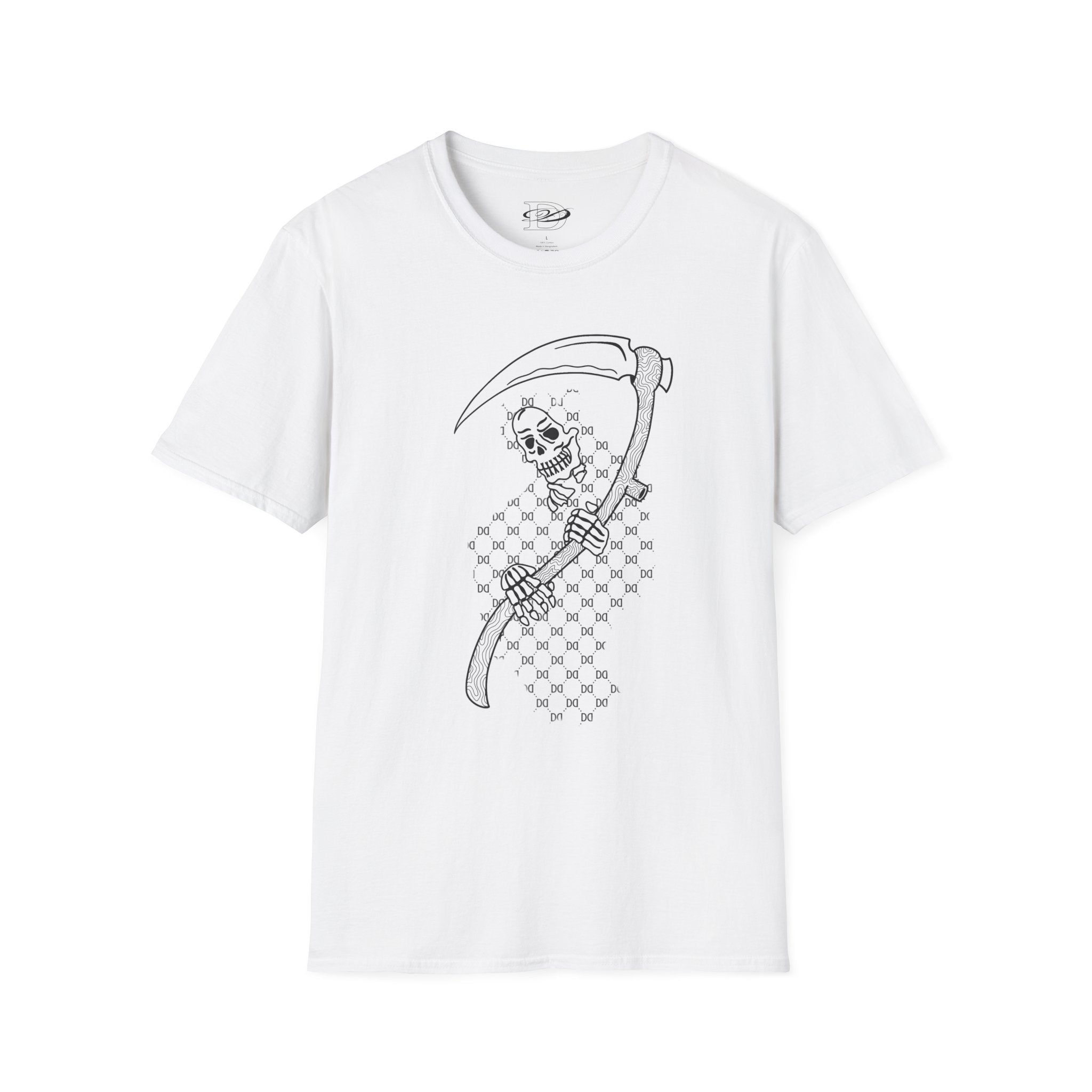DD Monogram Reaper Unisex Softstyle T-Shirt