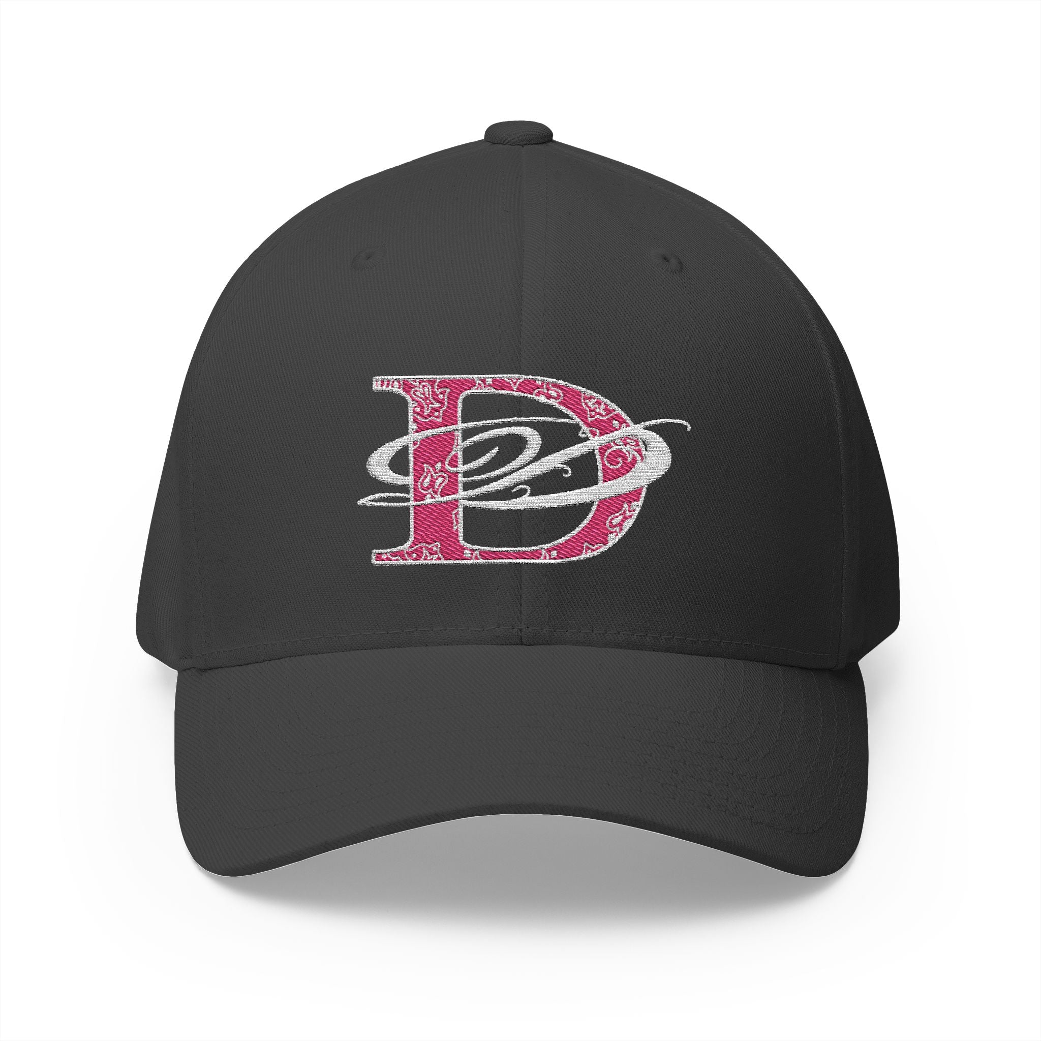 DD Bandana Logo Embroidered Closed Back Stretch Fit Cap