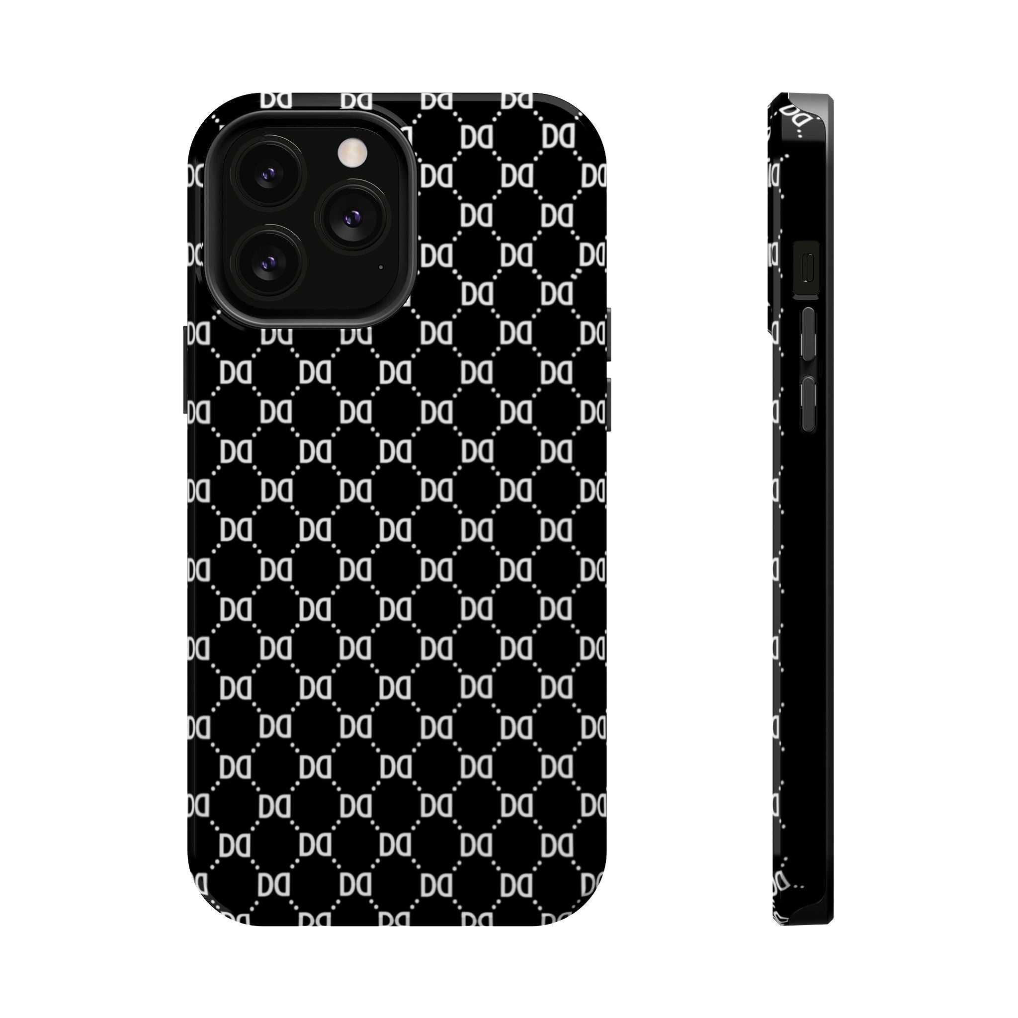 DD Monogram Pattern Magnetic Phone Case