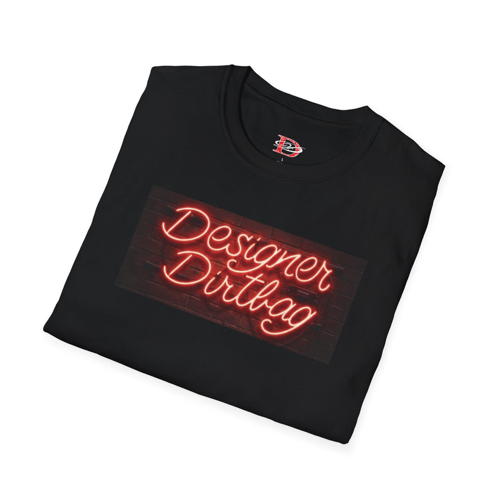 DD Neon Sign Softstyle Unisex T-Shirt
