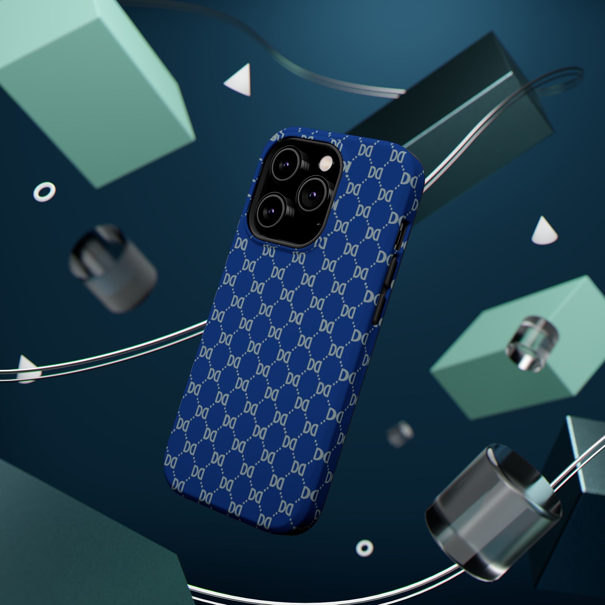 DD Monogram Pattern Magnetic Phone Case
