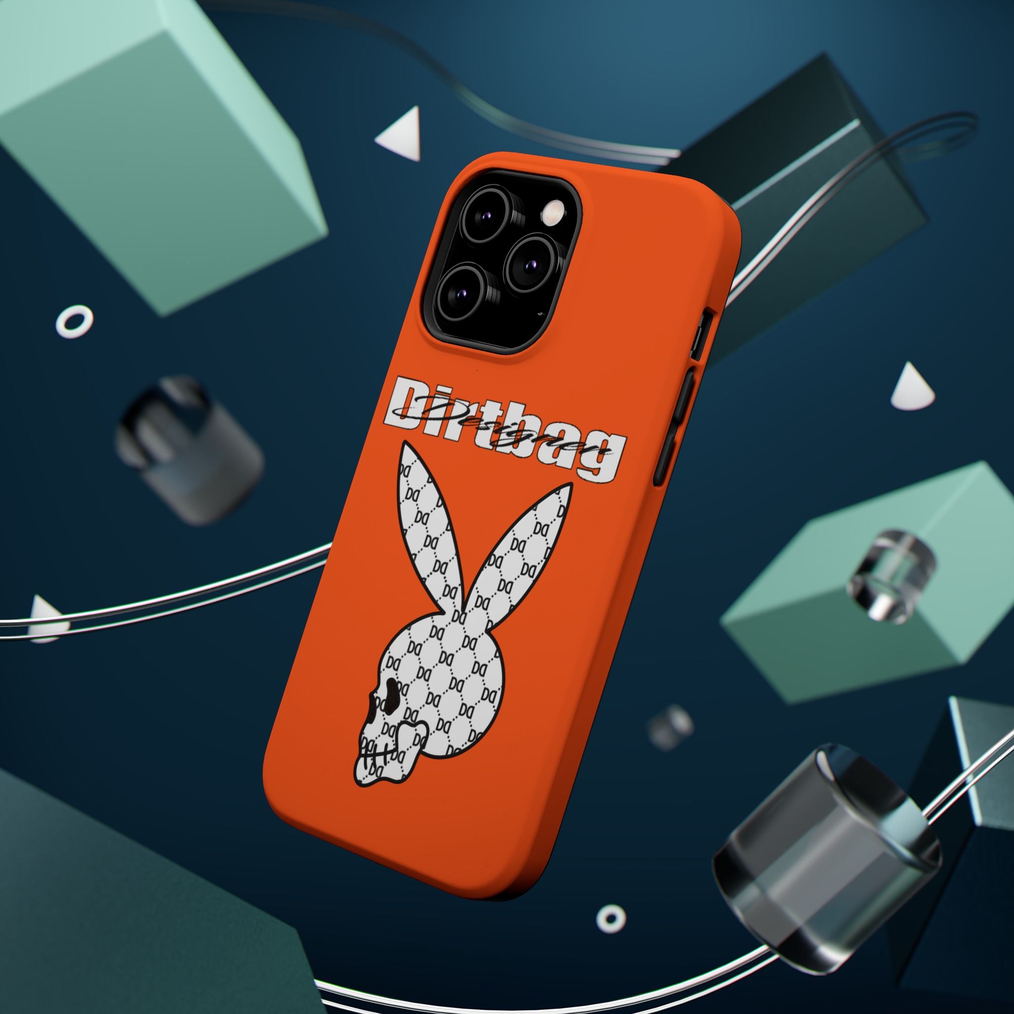 DD Monogram Bunny Skull Magnetic Phone Case