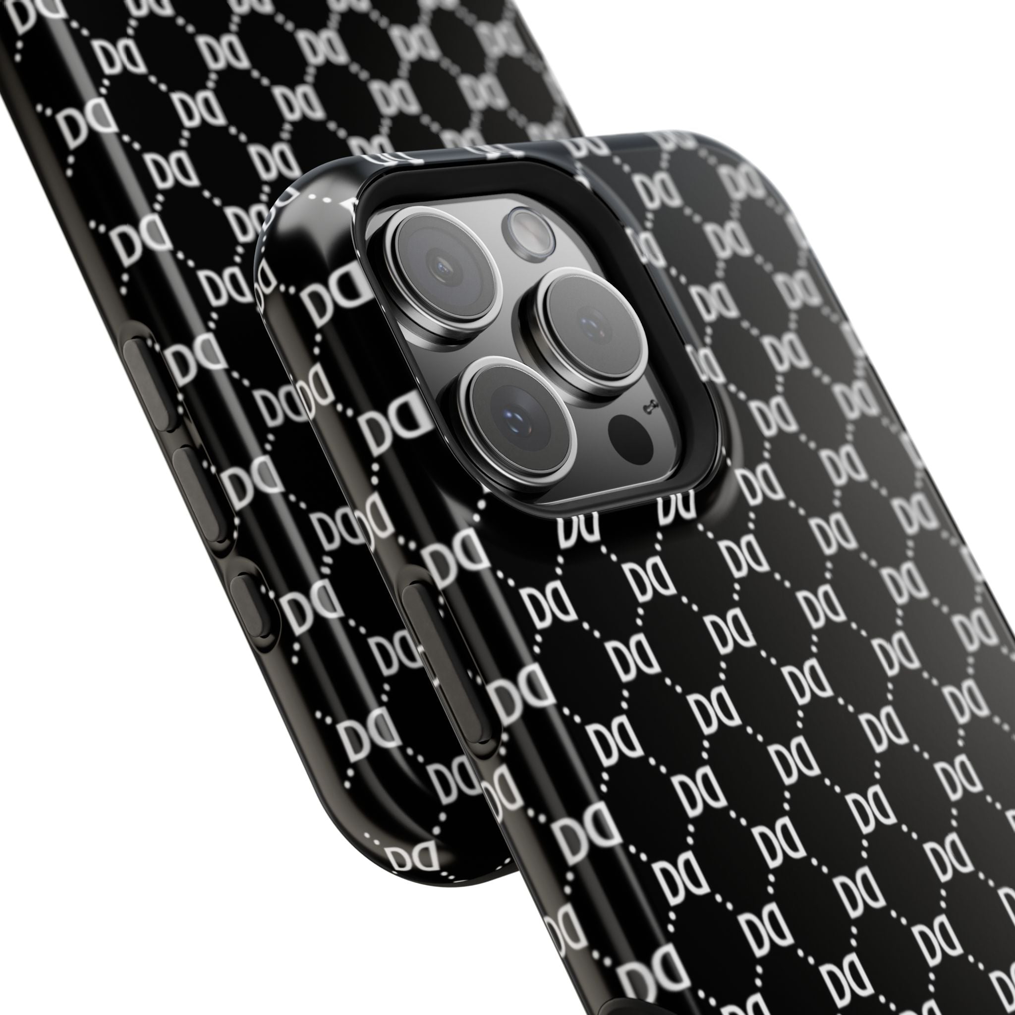 DD Monogram Pattern Magnetic Phone Case