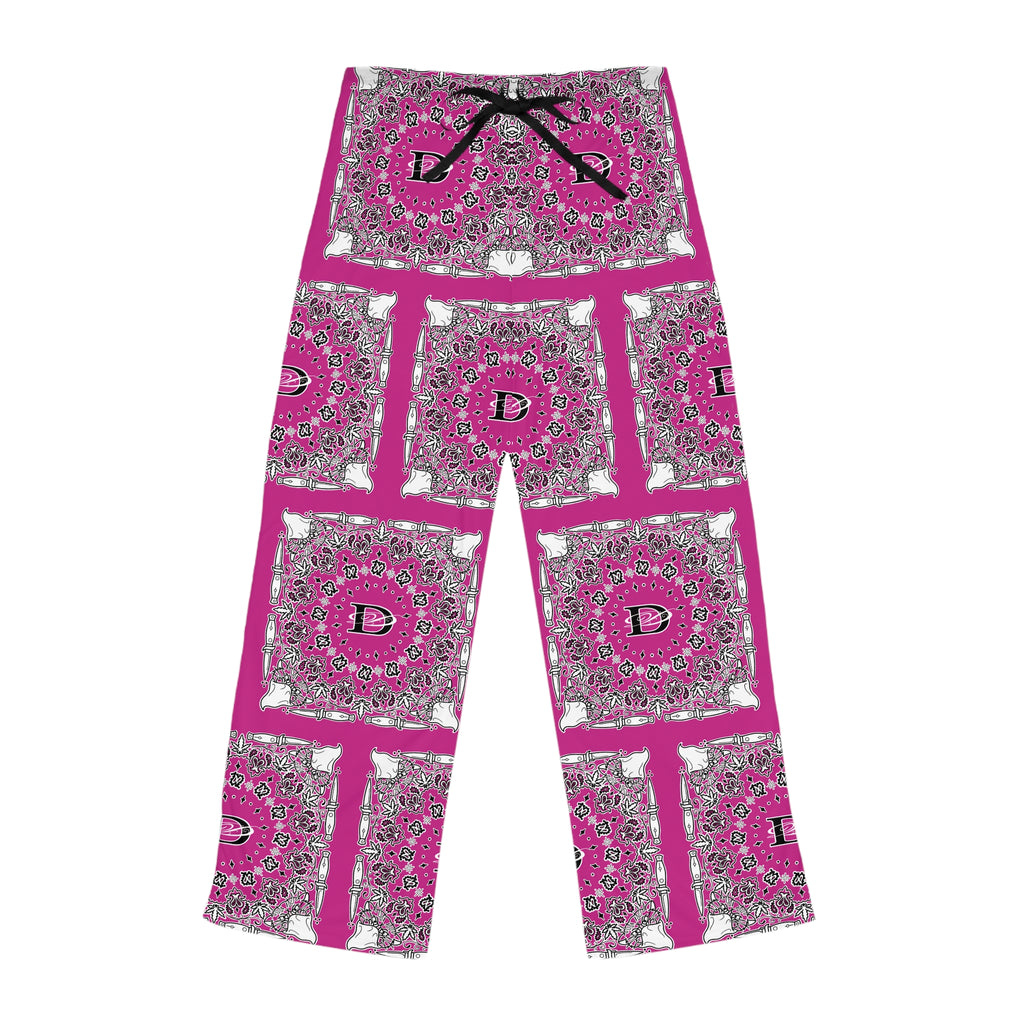 DD Custom Bandana Print Women's Pajama Pants AOP