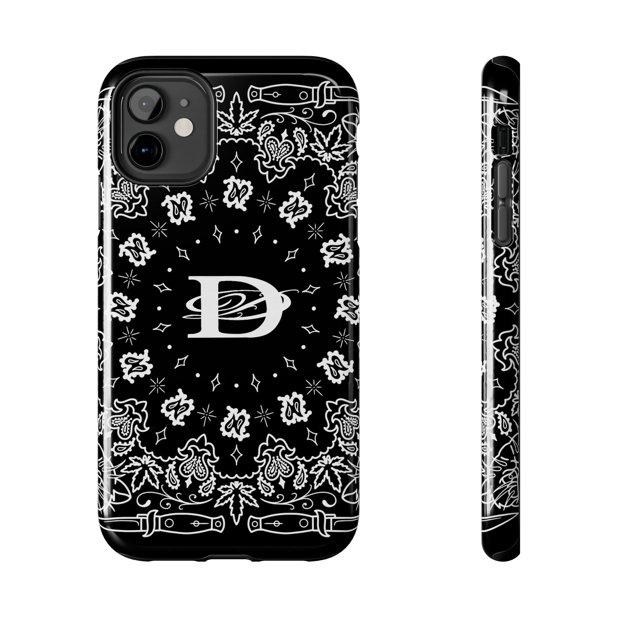 DD Custom Bandana Print Phone Case
