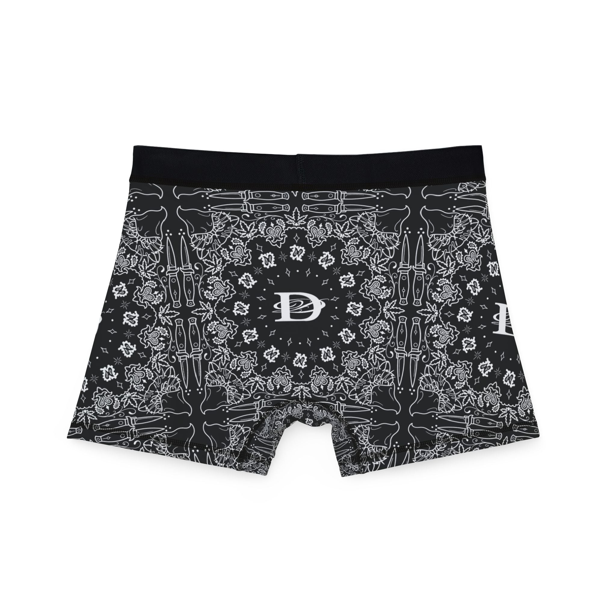 DD Custom Bandana Print Men's Boxers AOP