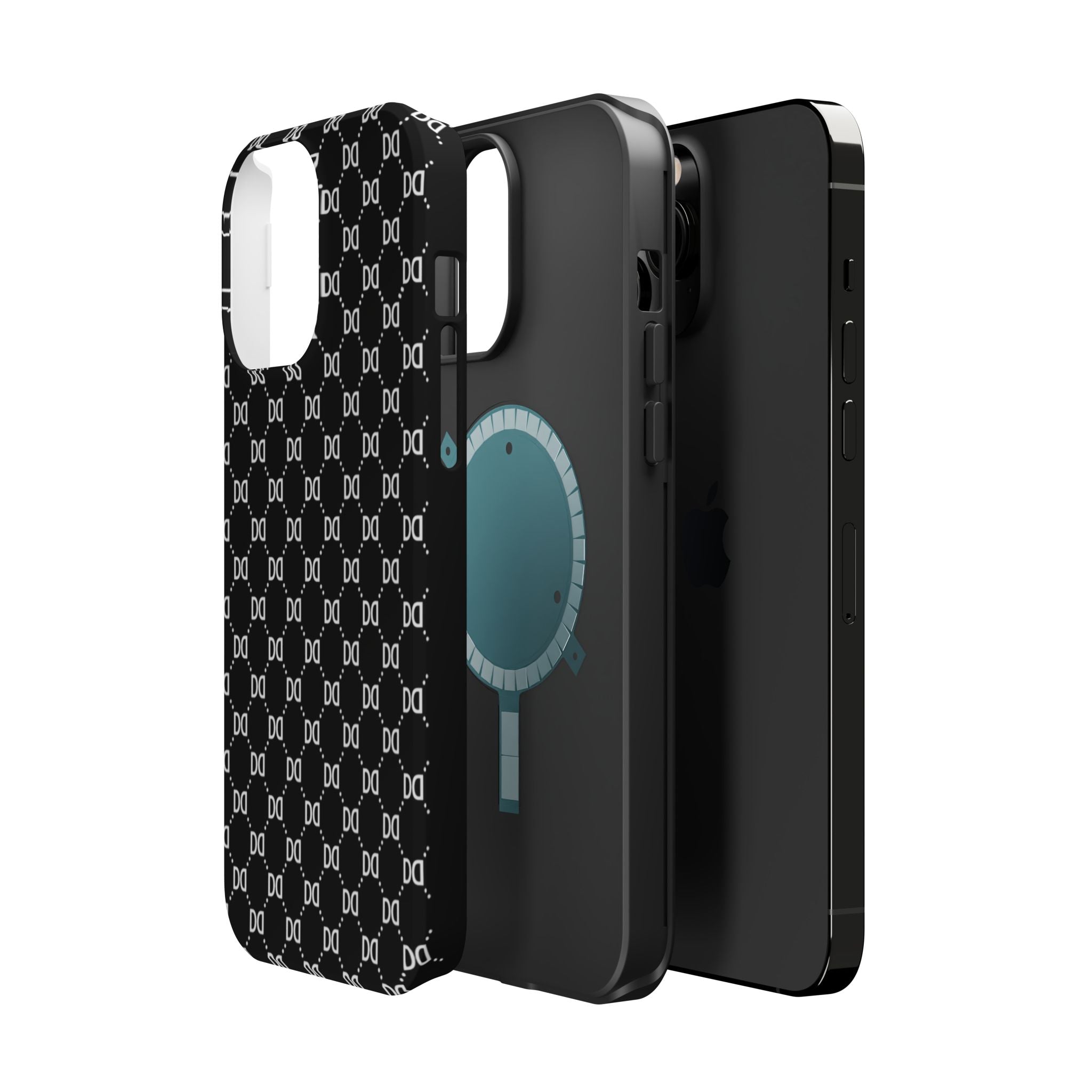 DD Monogram Pattern Magnetic Phone Case