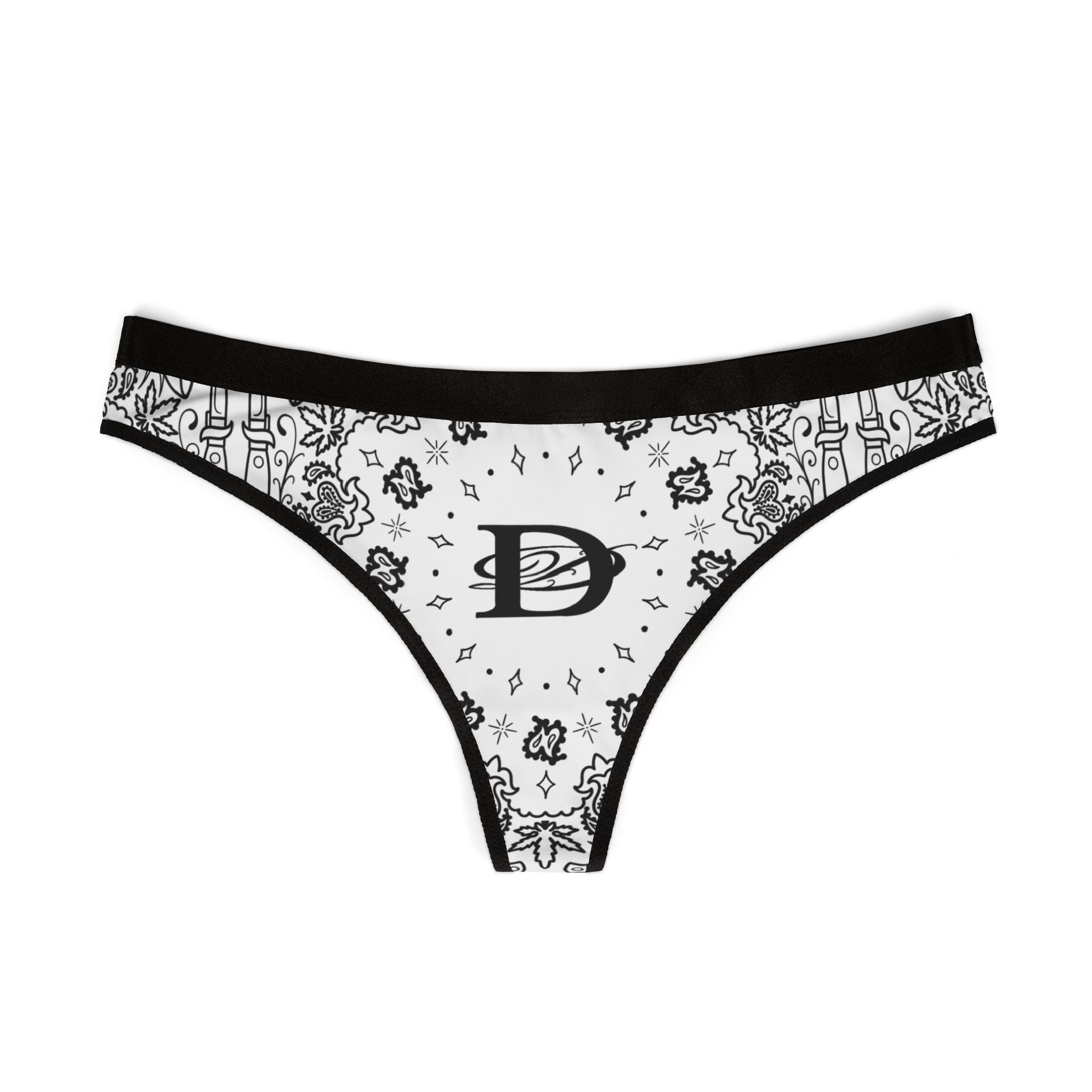DD Custom Bandana Women's Thong Underwear | Underwear, Tattoo, Streetwear, Designer, Fashion, Bandana