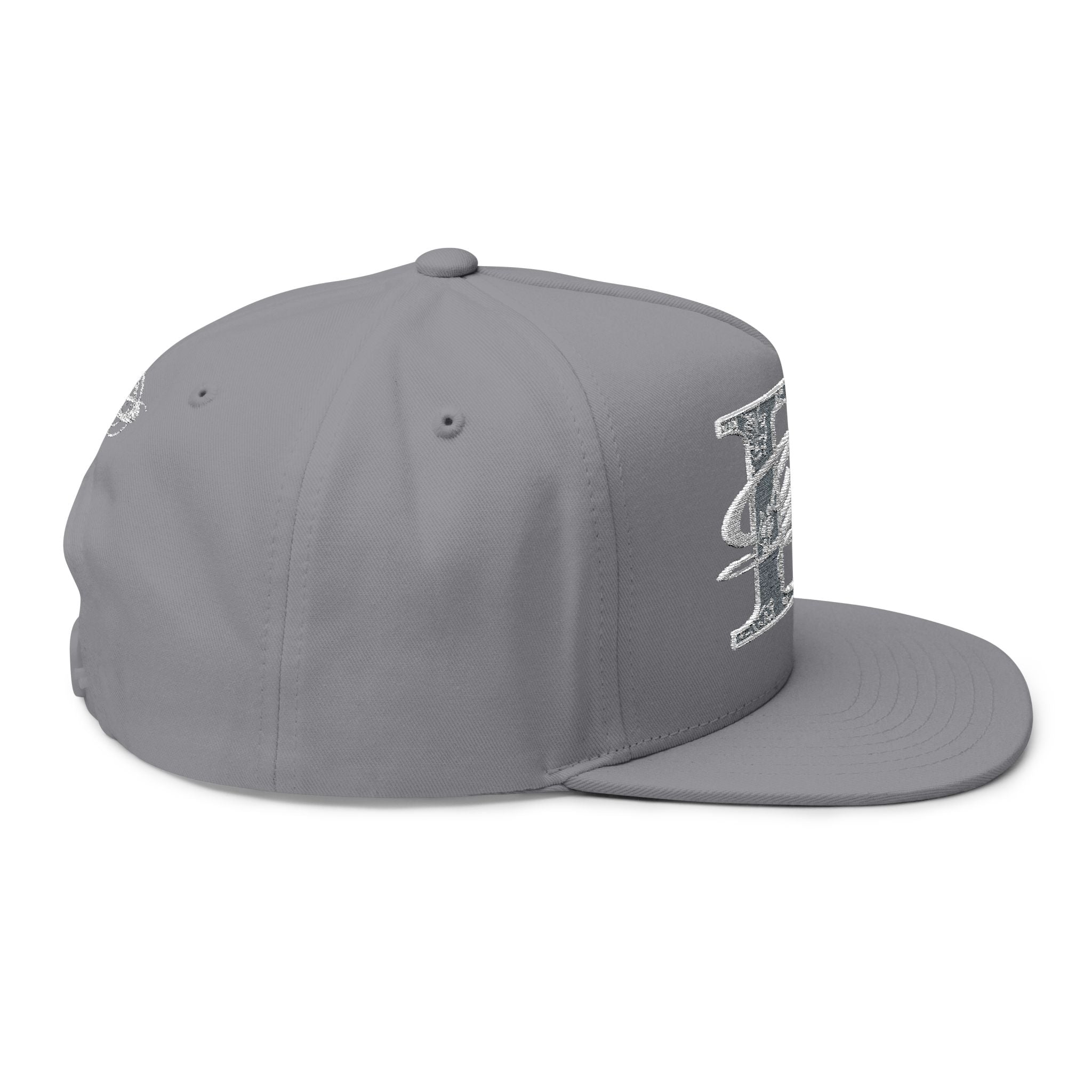 DD Bandana Logo Flat Bill Snapback Cap