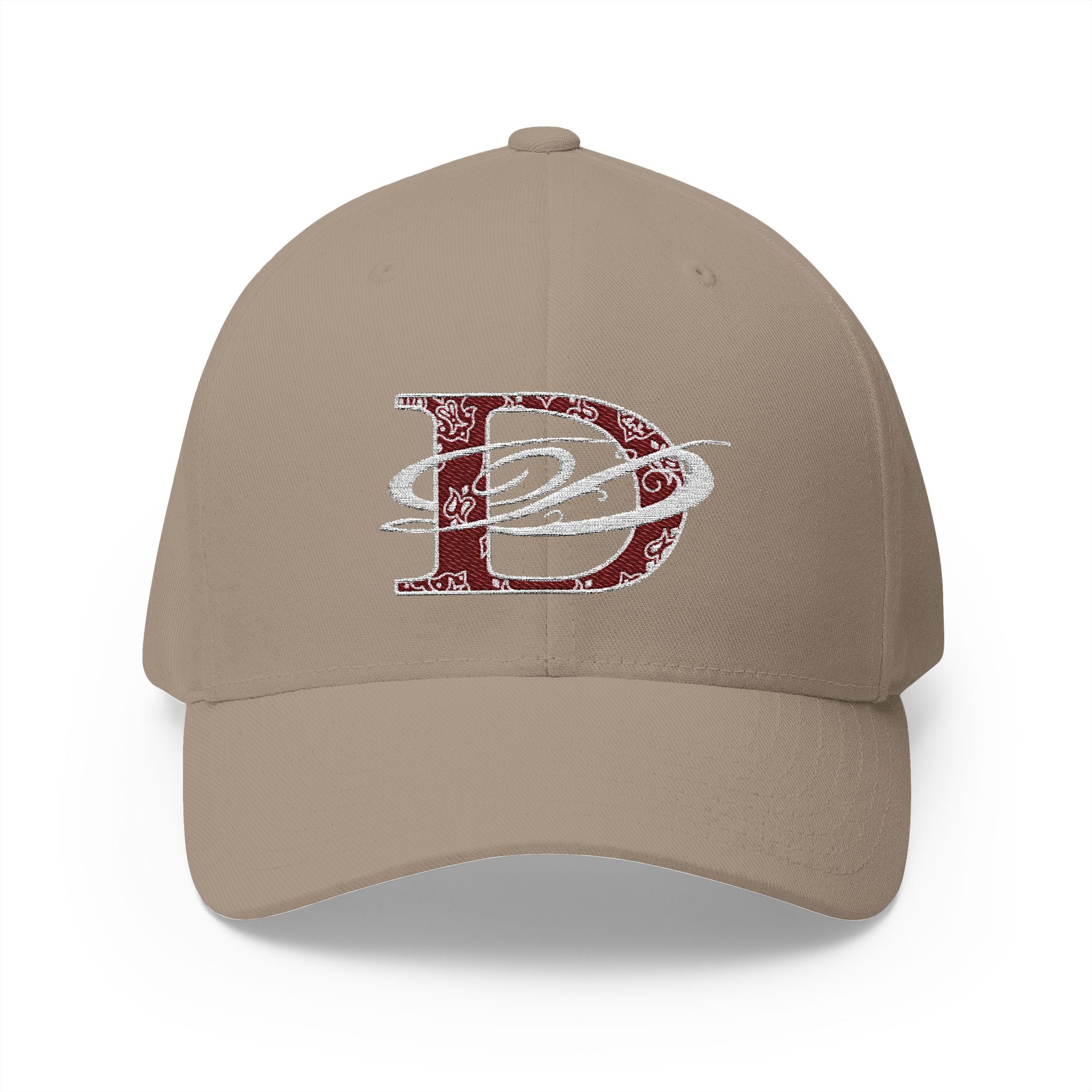 DD Bandana Logo Embroidered Closed Back Stretch Fit Cap