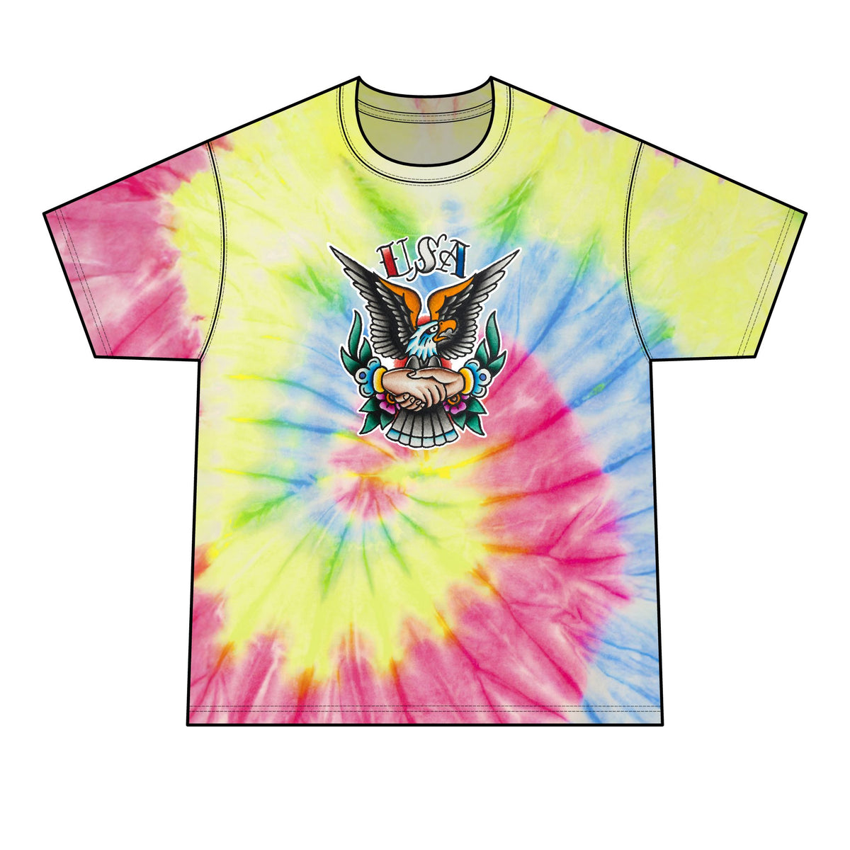 250th USA Anniversary Unisex Tie-Dye Tee