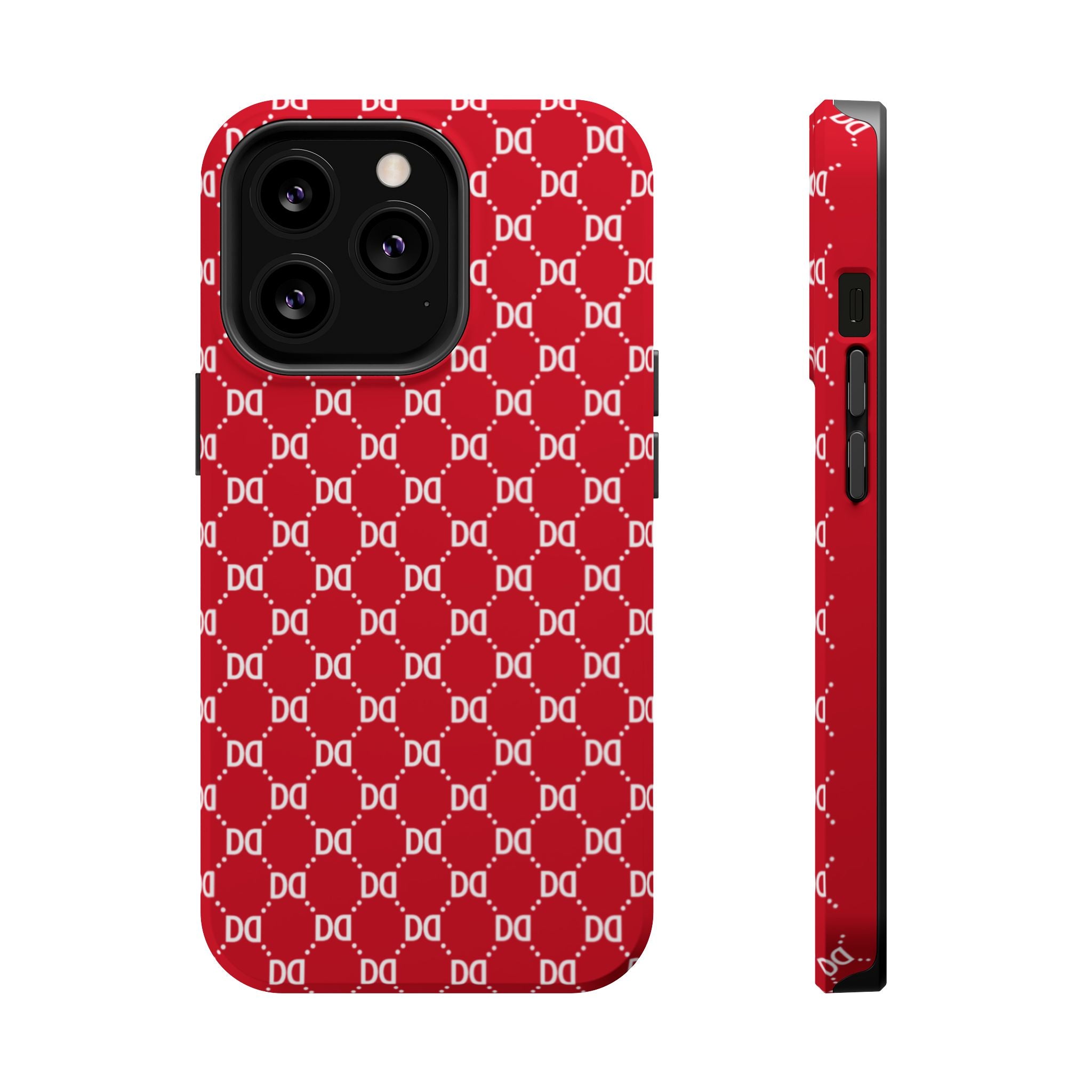 DD Monogram Pattern Magnetic Phone Case