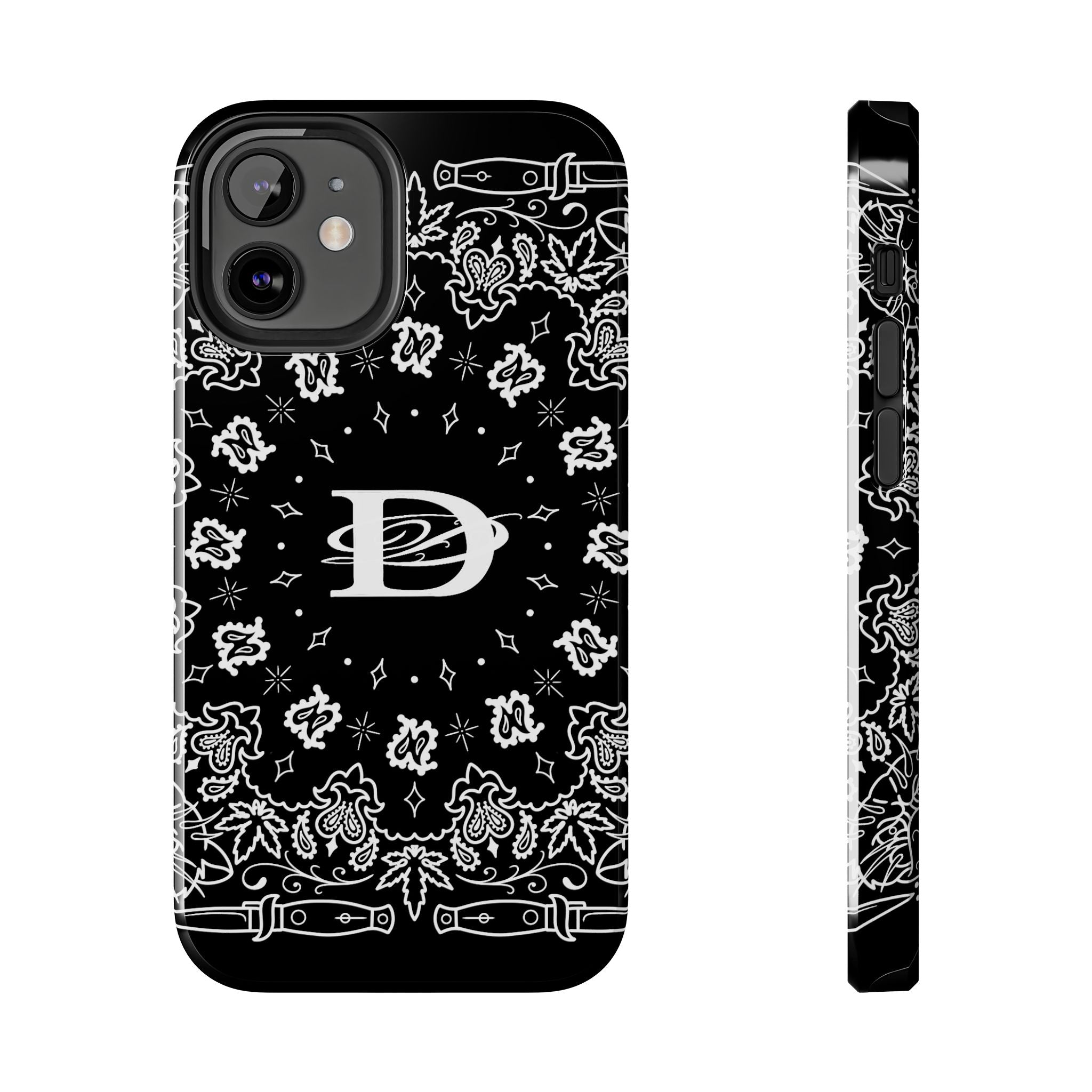 DD Custom Bandana Print Phone Case