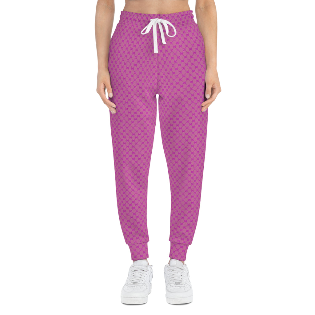DD Custom Monogram Print Unisex Joggers AOP