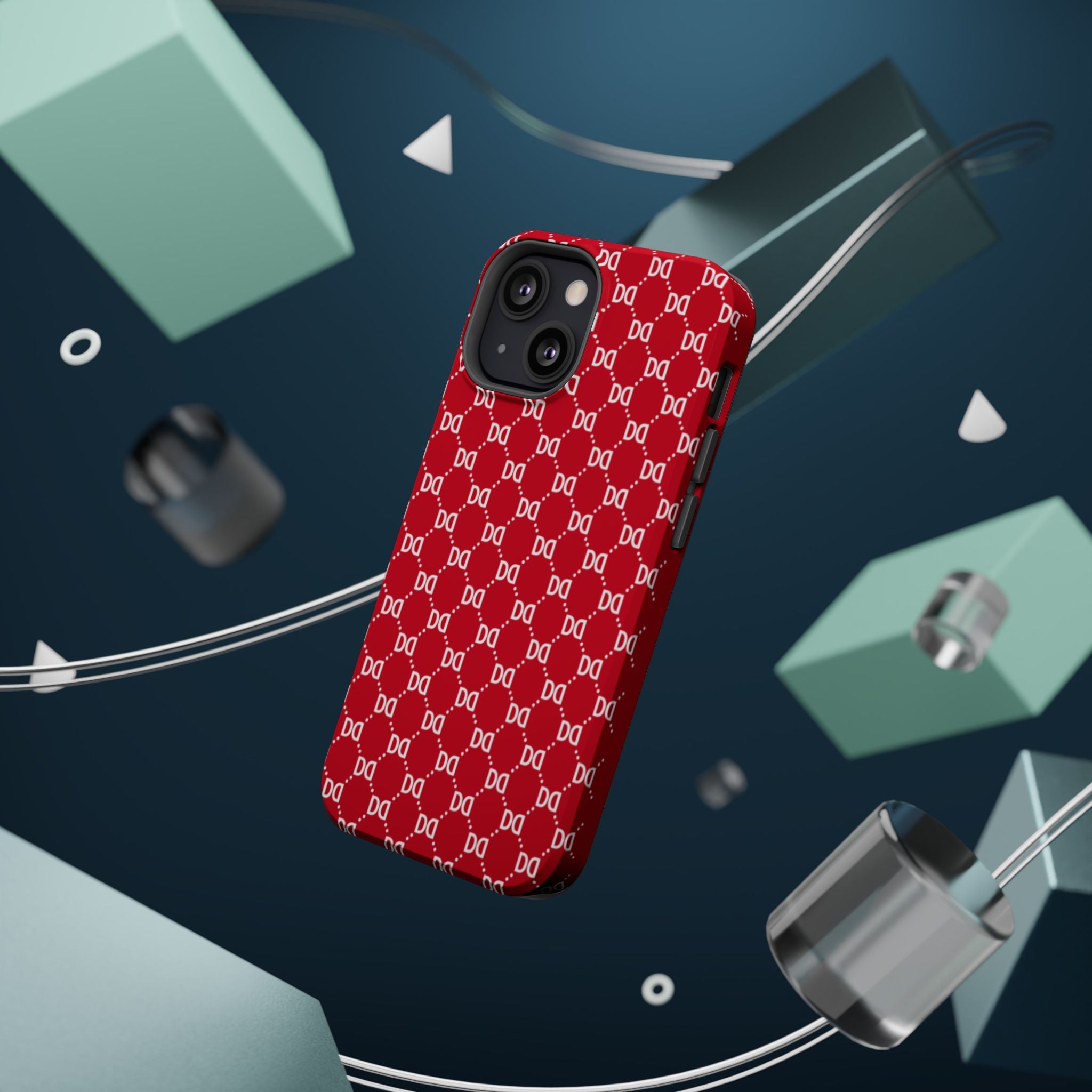 DD Monogram Pattern Magnetic Phone Case
