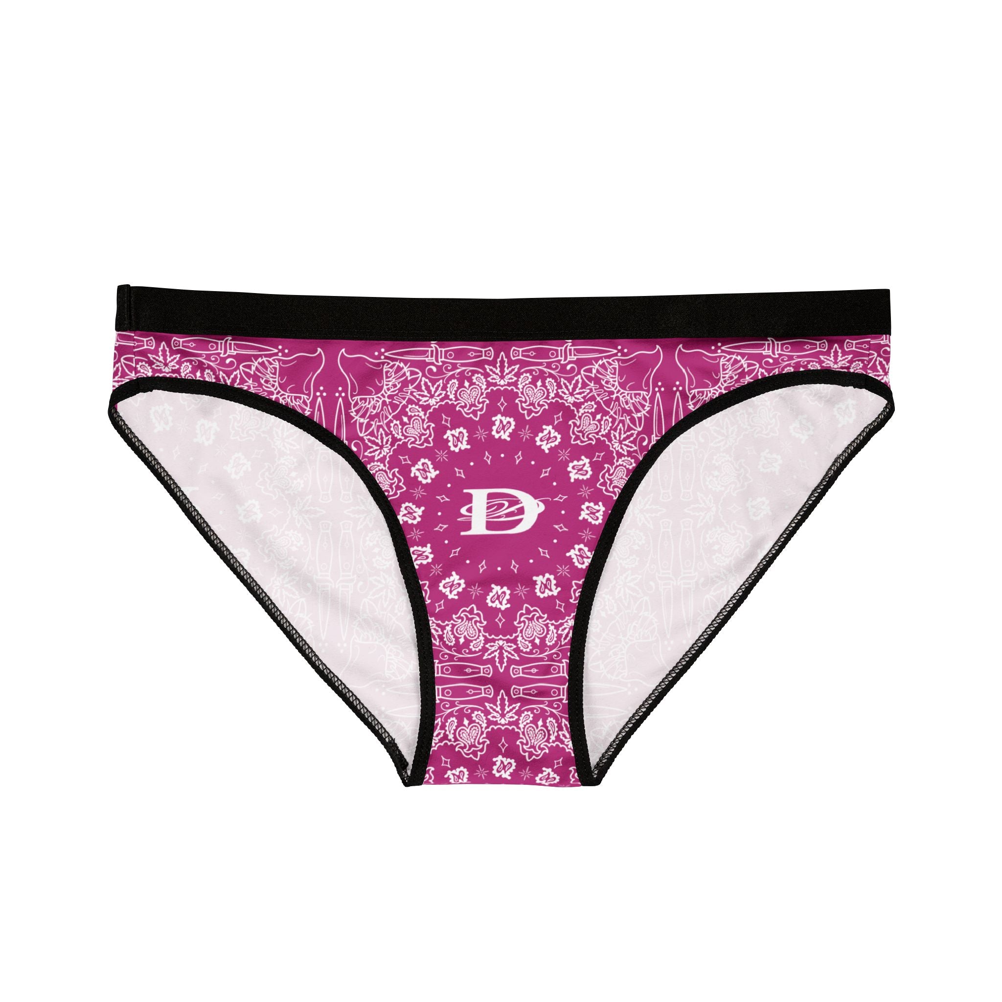 DD Custom Bandana Print  Women's Underwear AOP