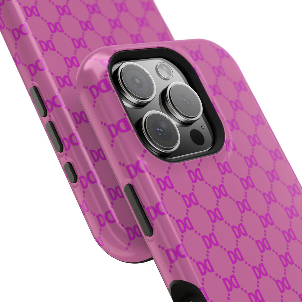 DD Monogram Pattern Magnetic Phone Case