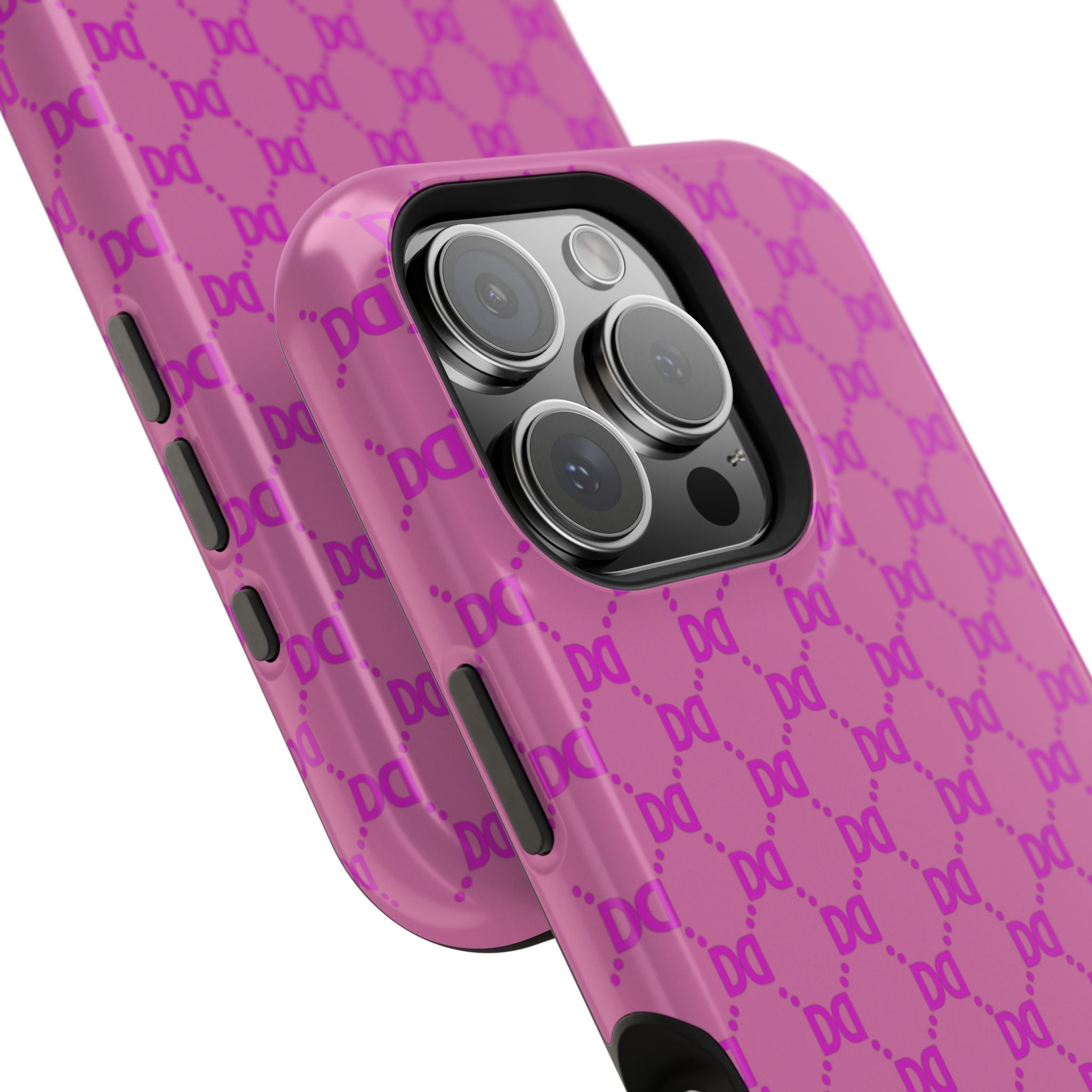 DD Monogram Pattern Magnetic Phone Case