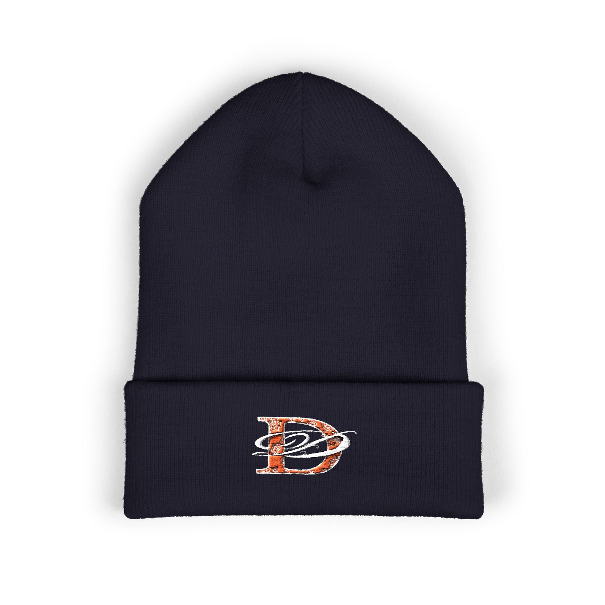 DD Bandana Logo Embroidered Cuffed Beanie
