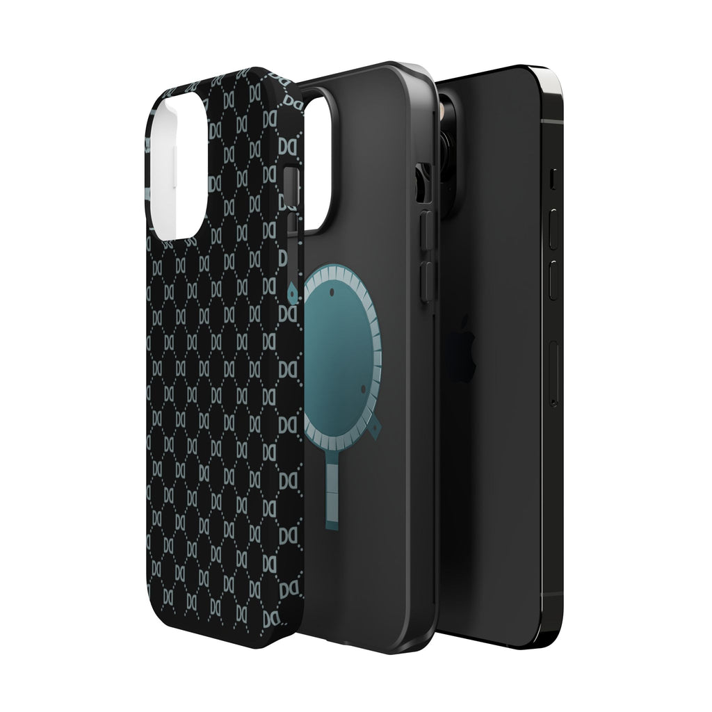 DD Monogram Pattern Magnetic Phone Case