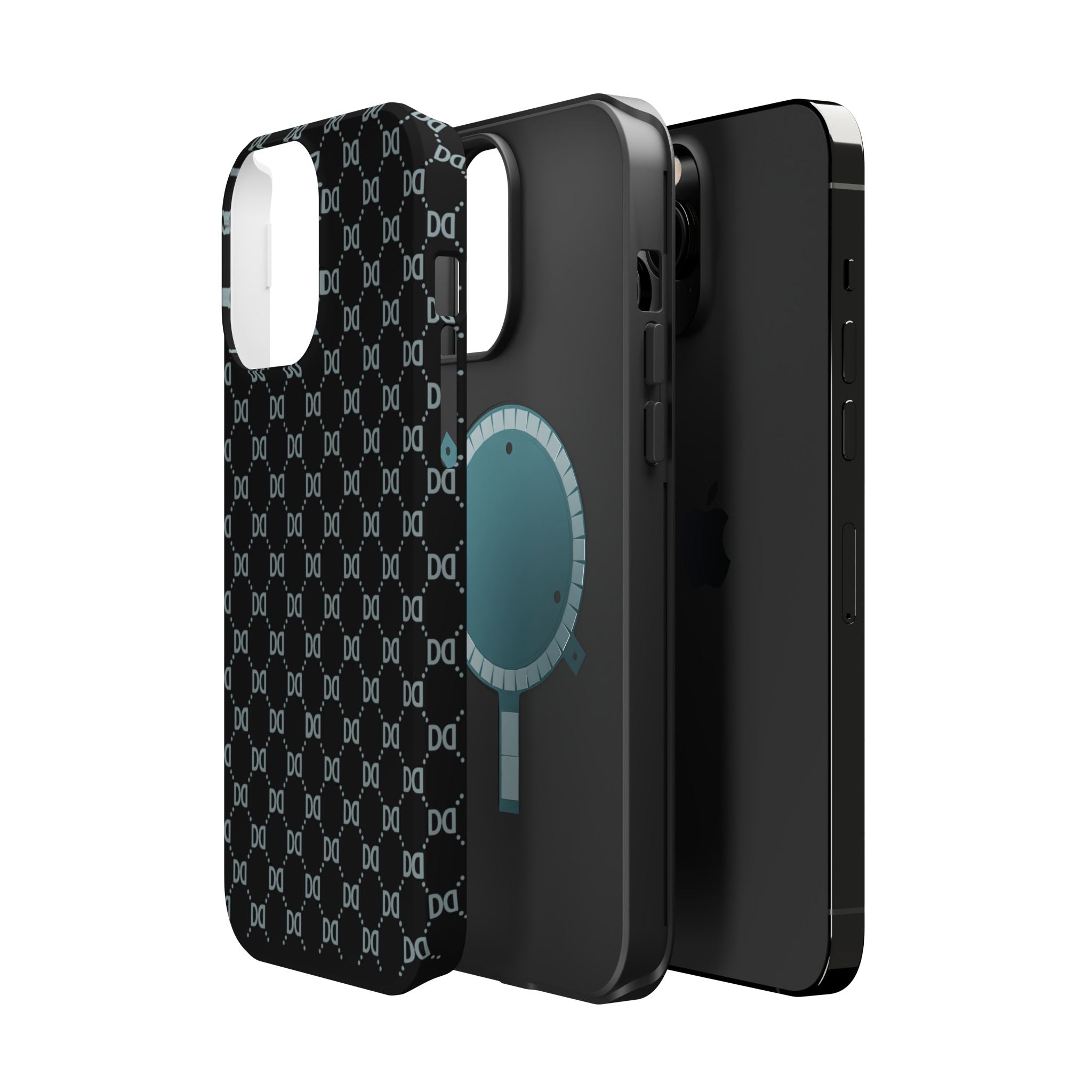 DD Monogram Pattern Magnetic Phone Case