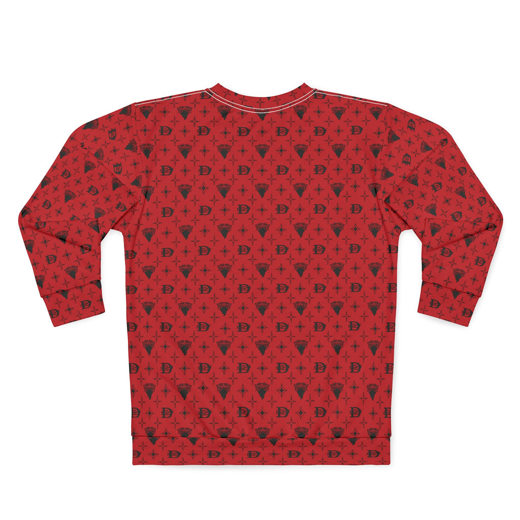 Bandito Panther Custom Monogram Print Unisex Sweatshirt AOP