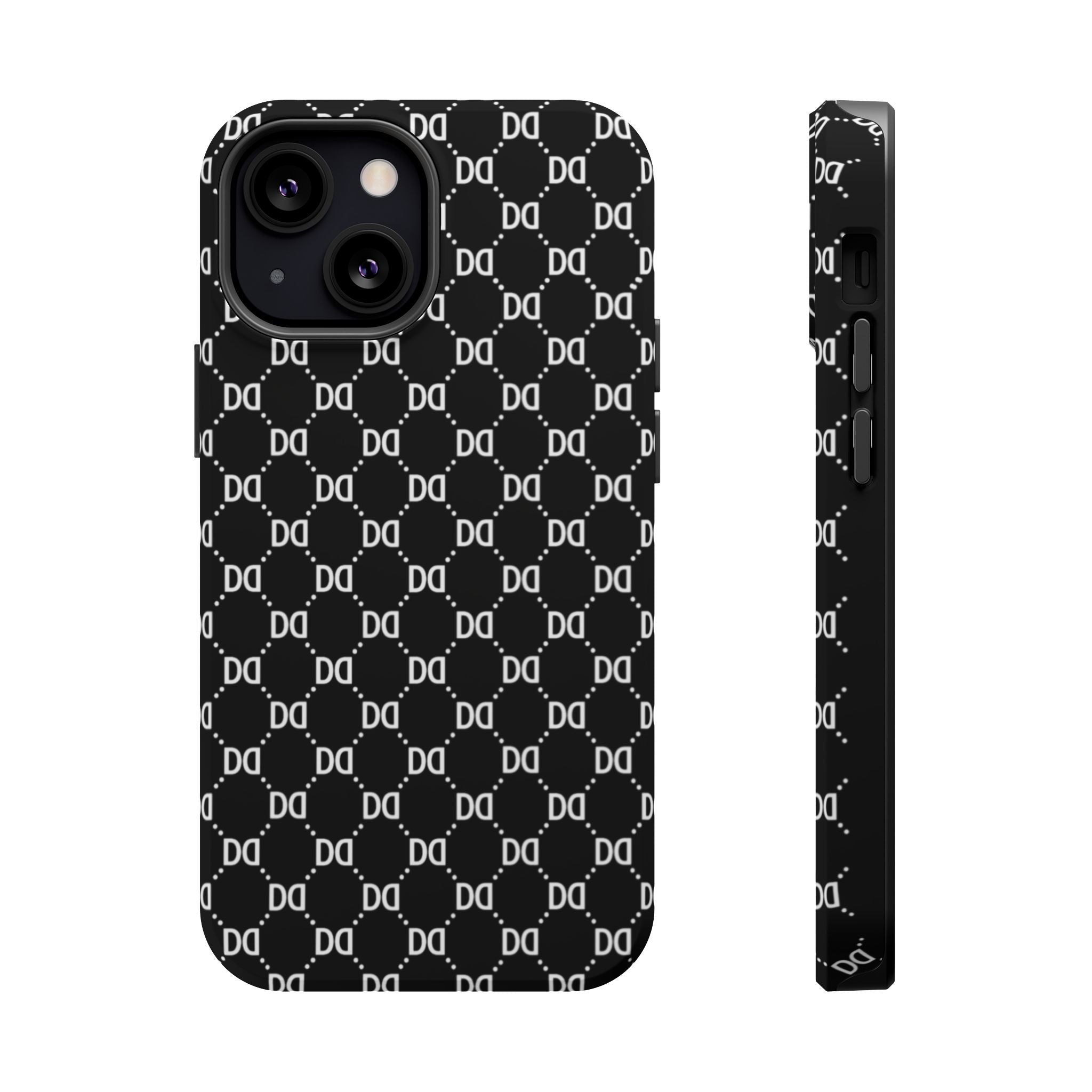 DD Monogram Pattern Magnetic Phone Case