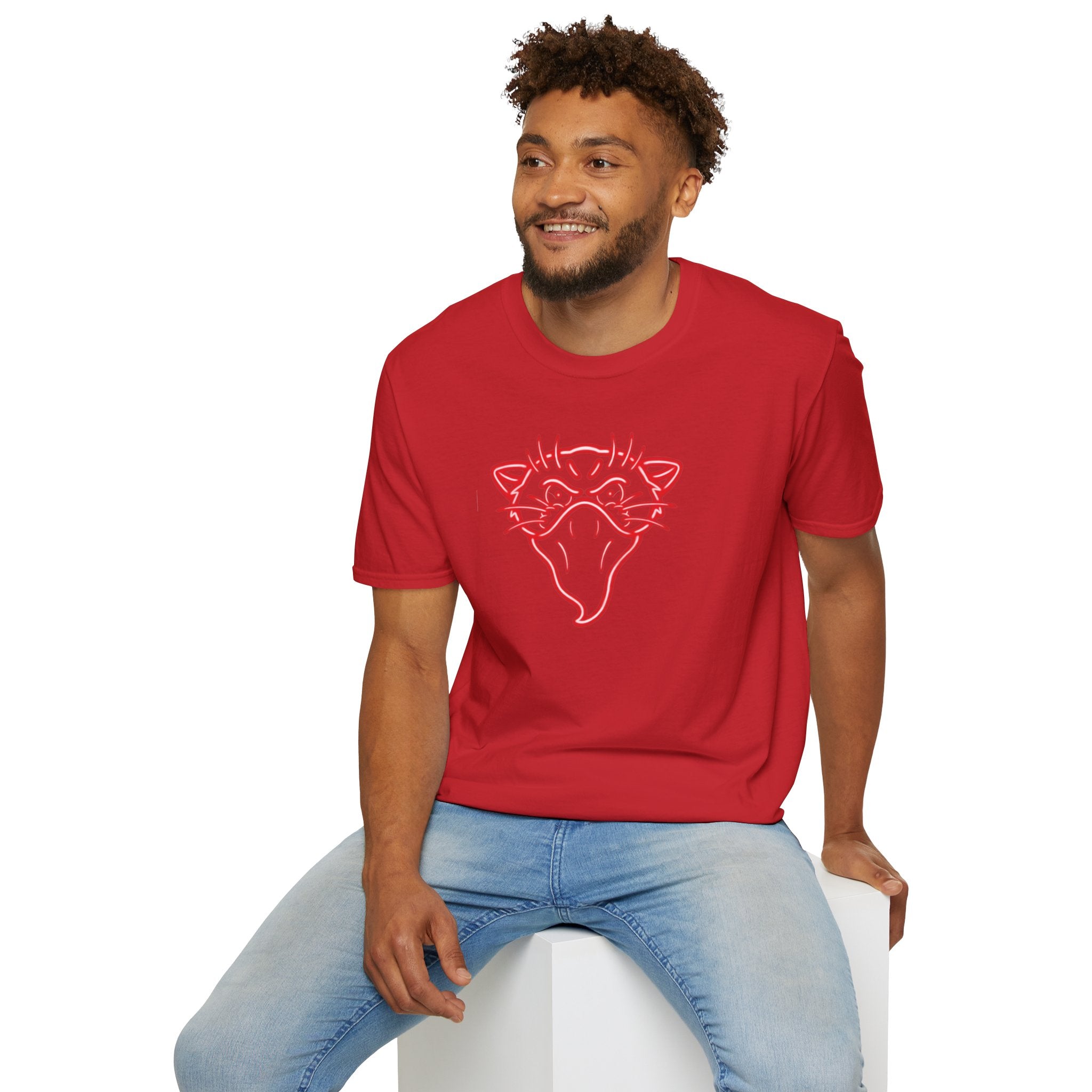 Neon Bandito Panther Softstyle Unisex T-Shirt