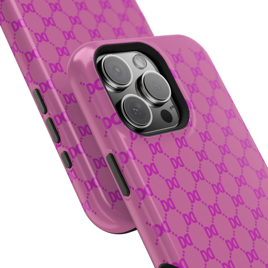 DD Monogram Pattern Magnetic Phone Case