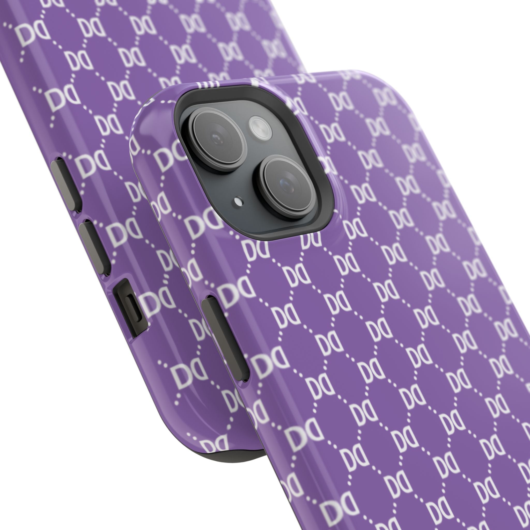 DD Monogram Pattern Magnetic Phone Case
