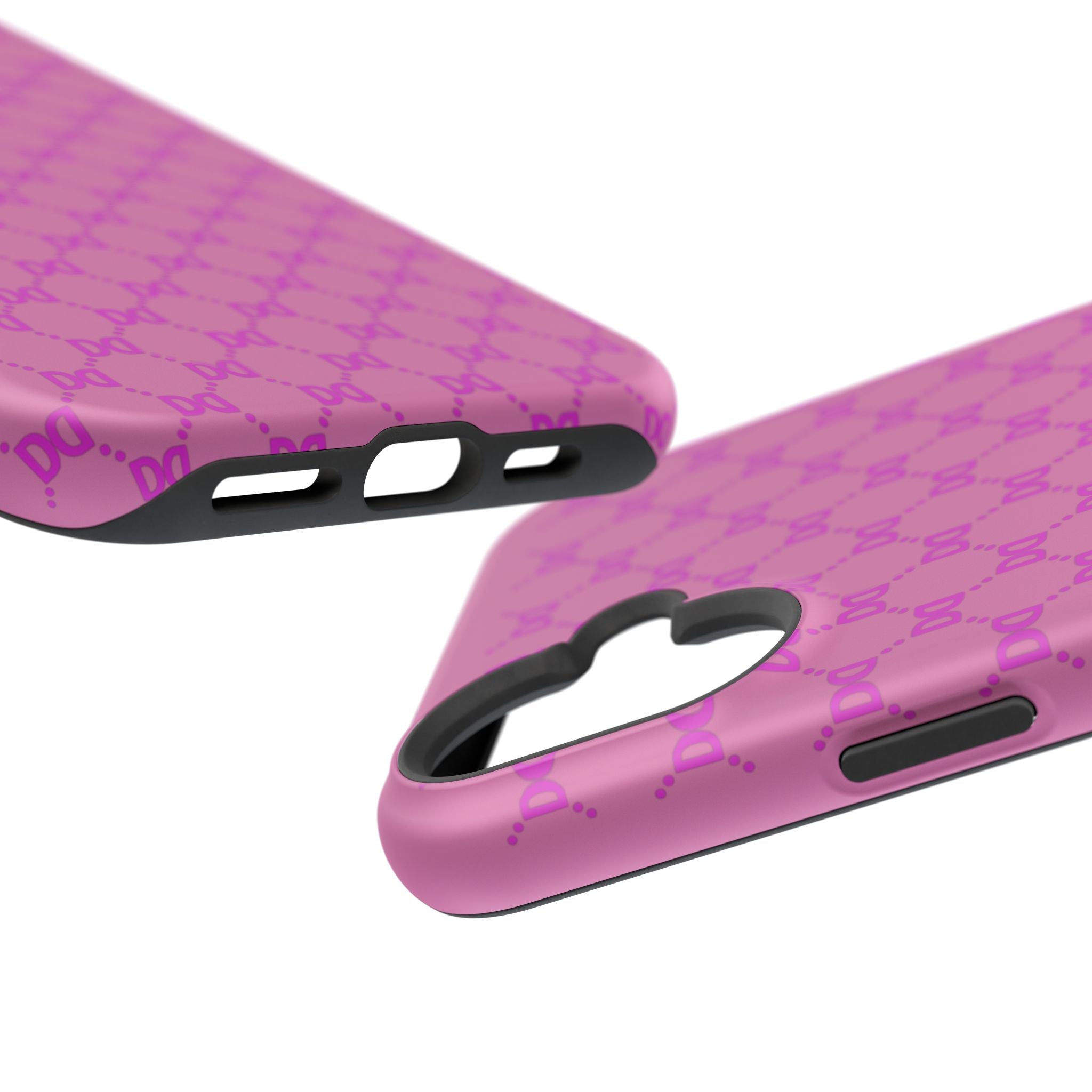 DD Monogram Pattern Magnetic Phone Case