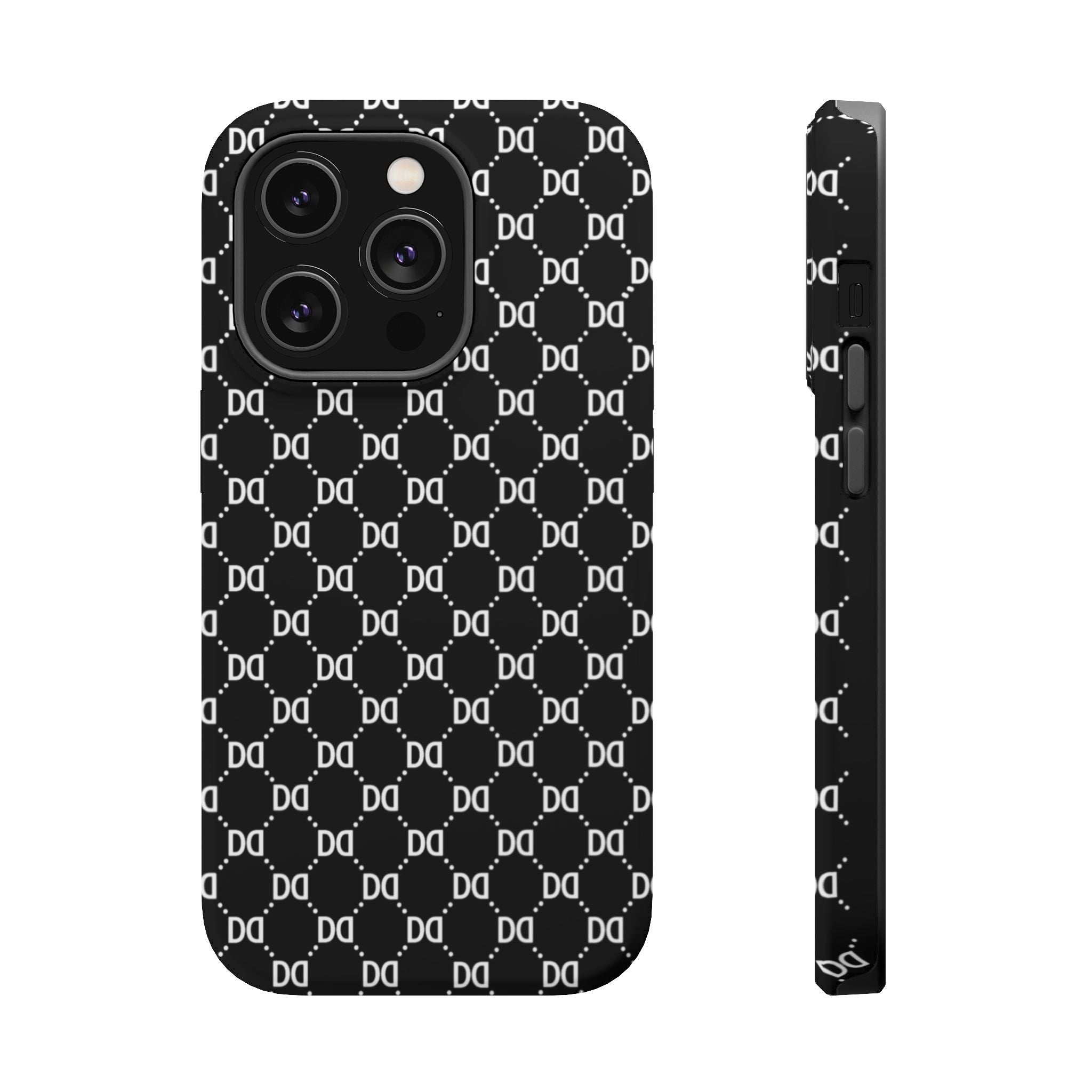 DD Monogram Pattern Magnetic Phone Case